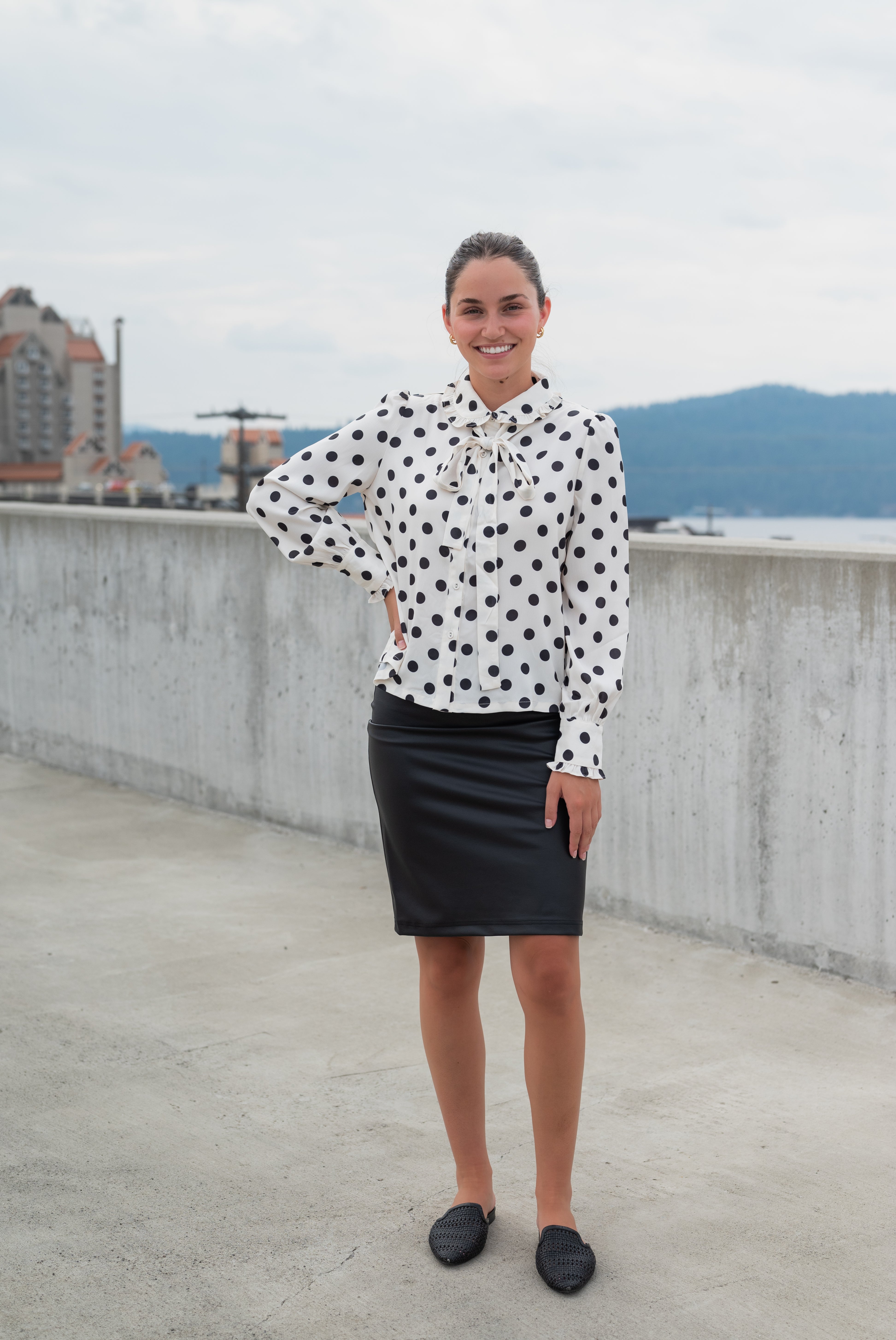 Liquid Leather™ - Sheen Pencil Skirt
