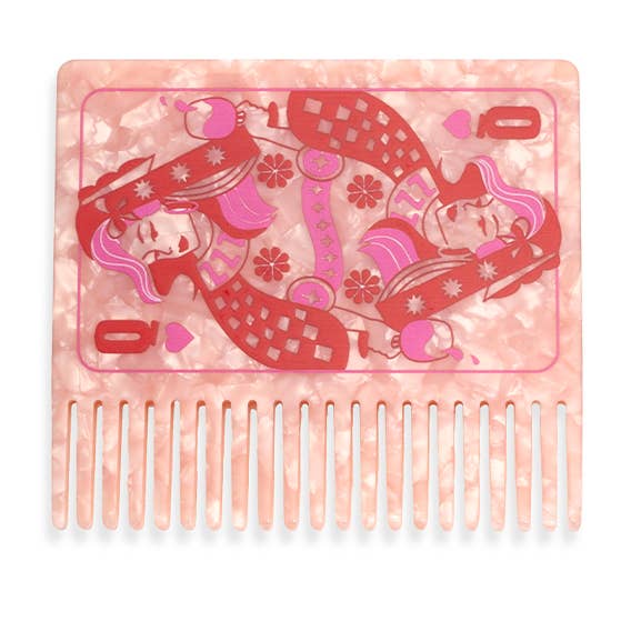 Wide-Tooth Mini Hair Comb