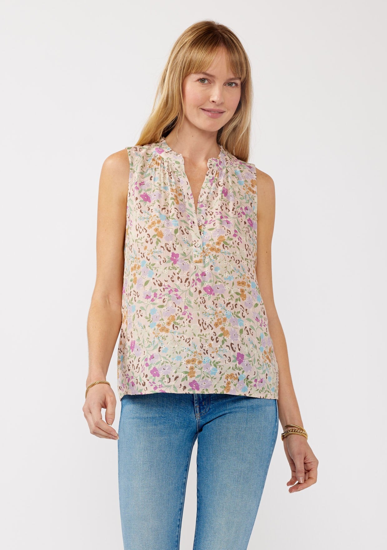 PENELOPE EYELET TANK