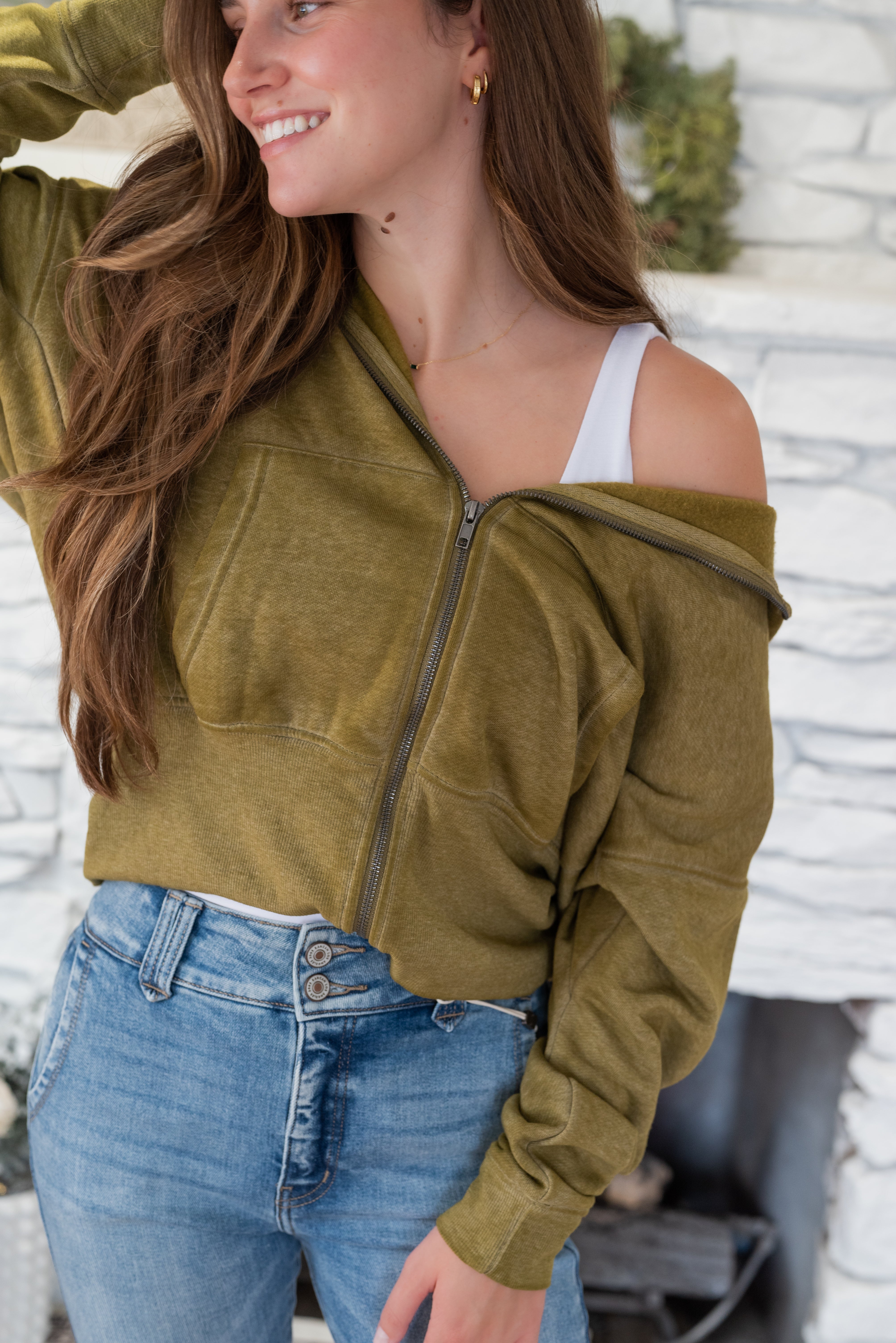 DEMI DROP SHOULDER JACKET