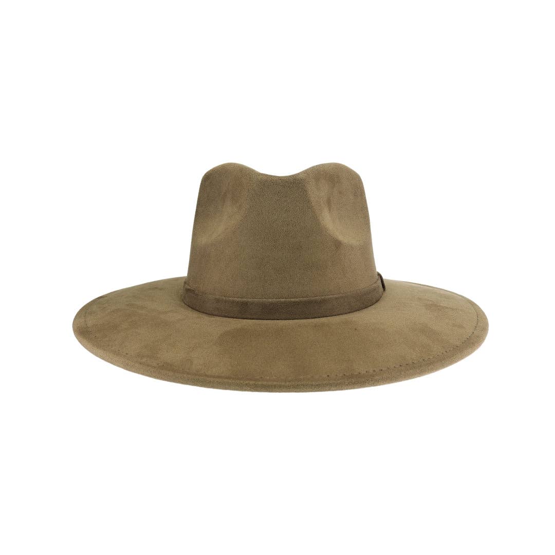 Camden Faux Suede C.C Rancher Hat