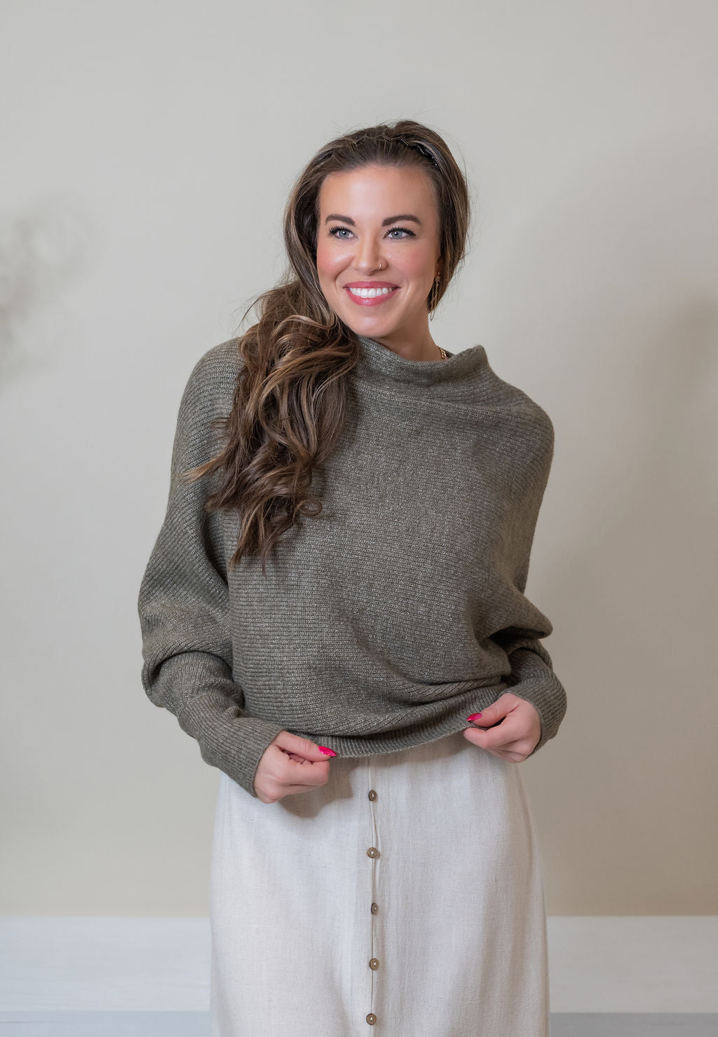 TRISTAN BATWING SWEATER