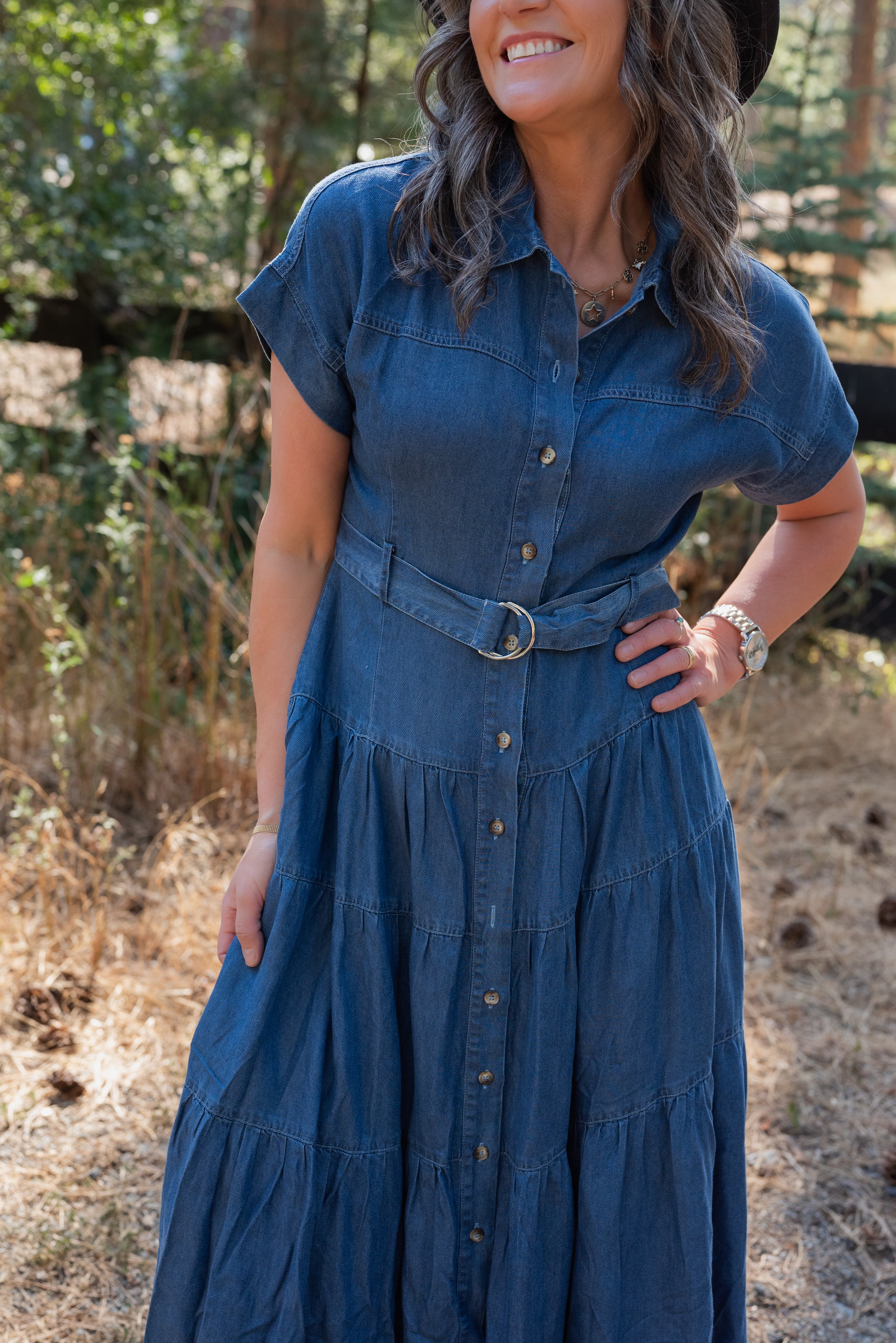 SOPHEE DENIM DRESS