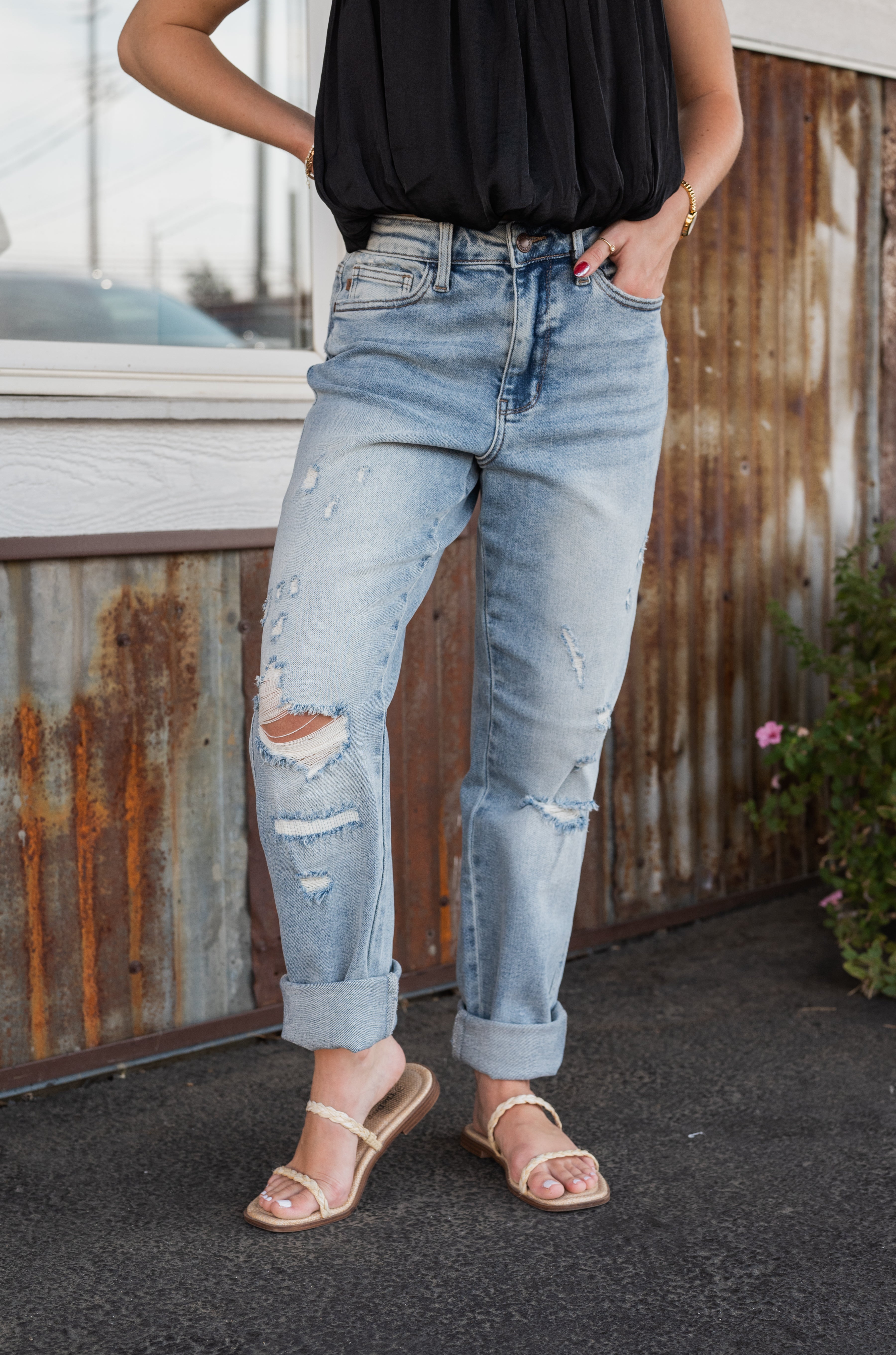 RAINA MR BOYFRIEND JEAN