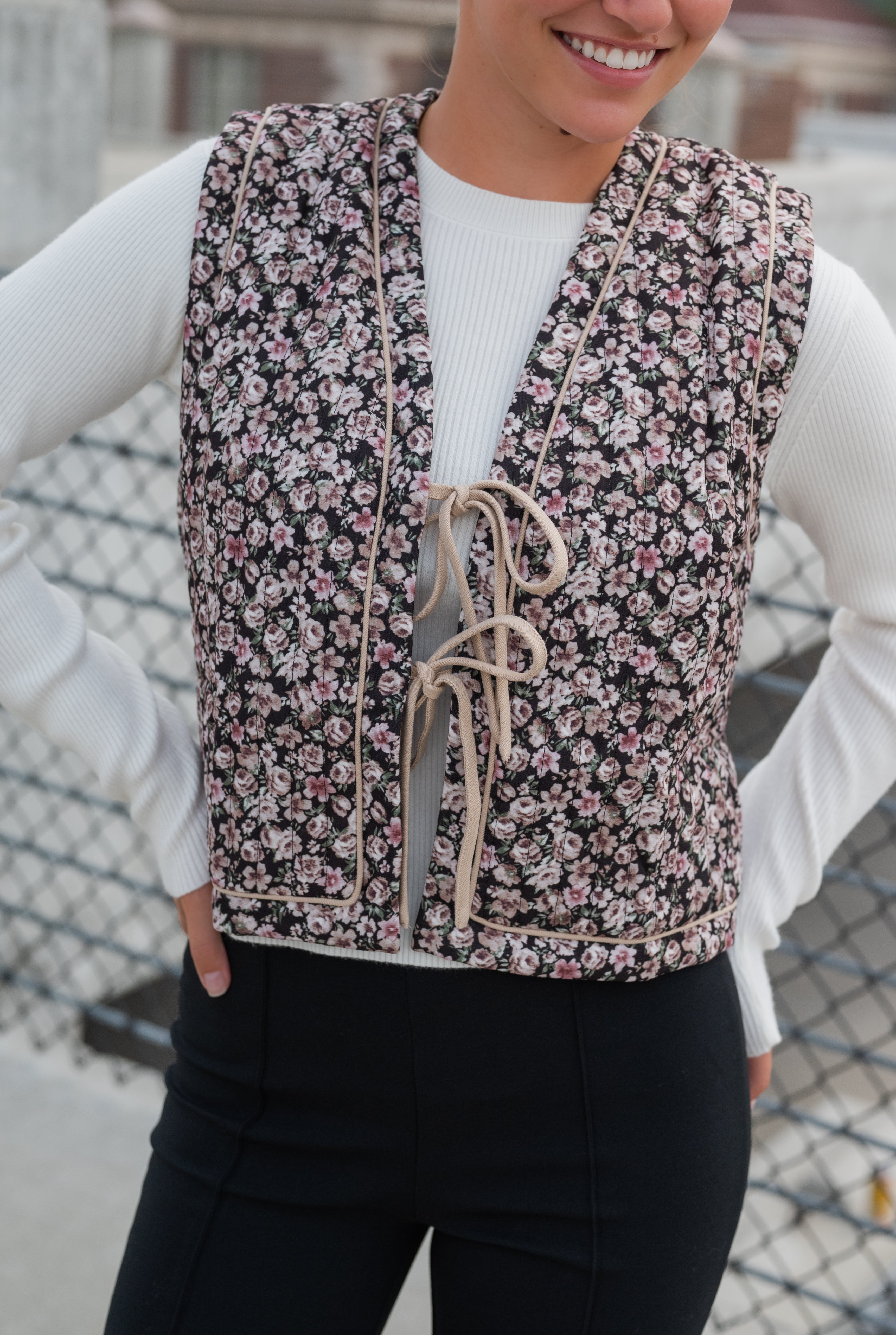KRISTYN QUILTED VEST