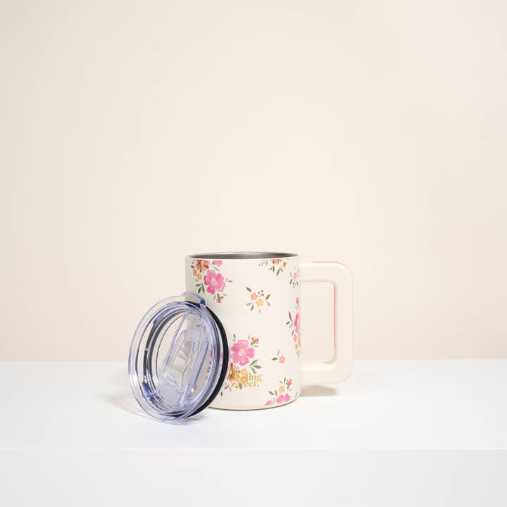 14 oz Insulated Mug–Endless Daydream Cream
