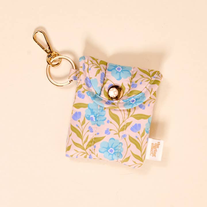 Puffy Earbud Case Keychain