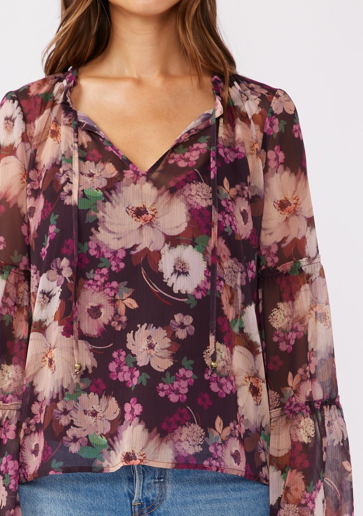 KIZZIE BELL SLV BLOUSE