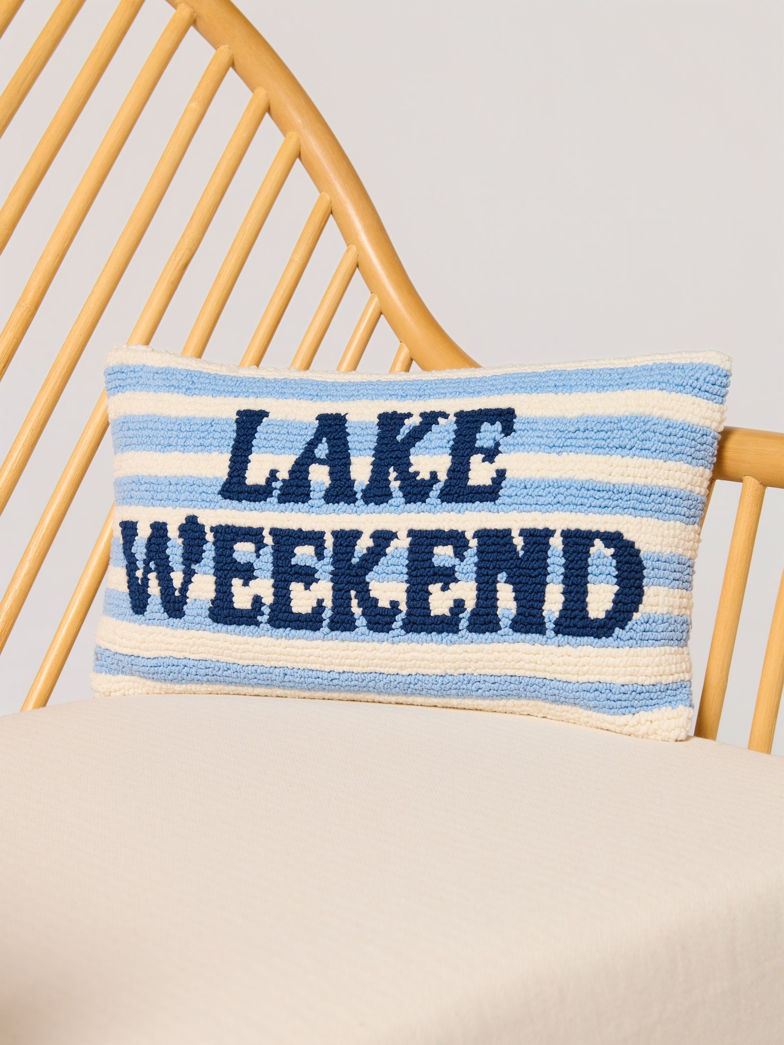 "Lake Weekend" Pillow