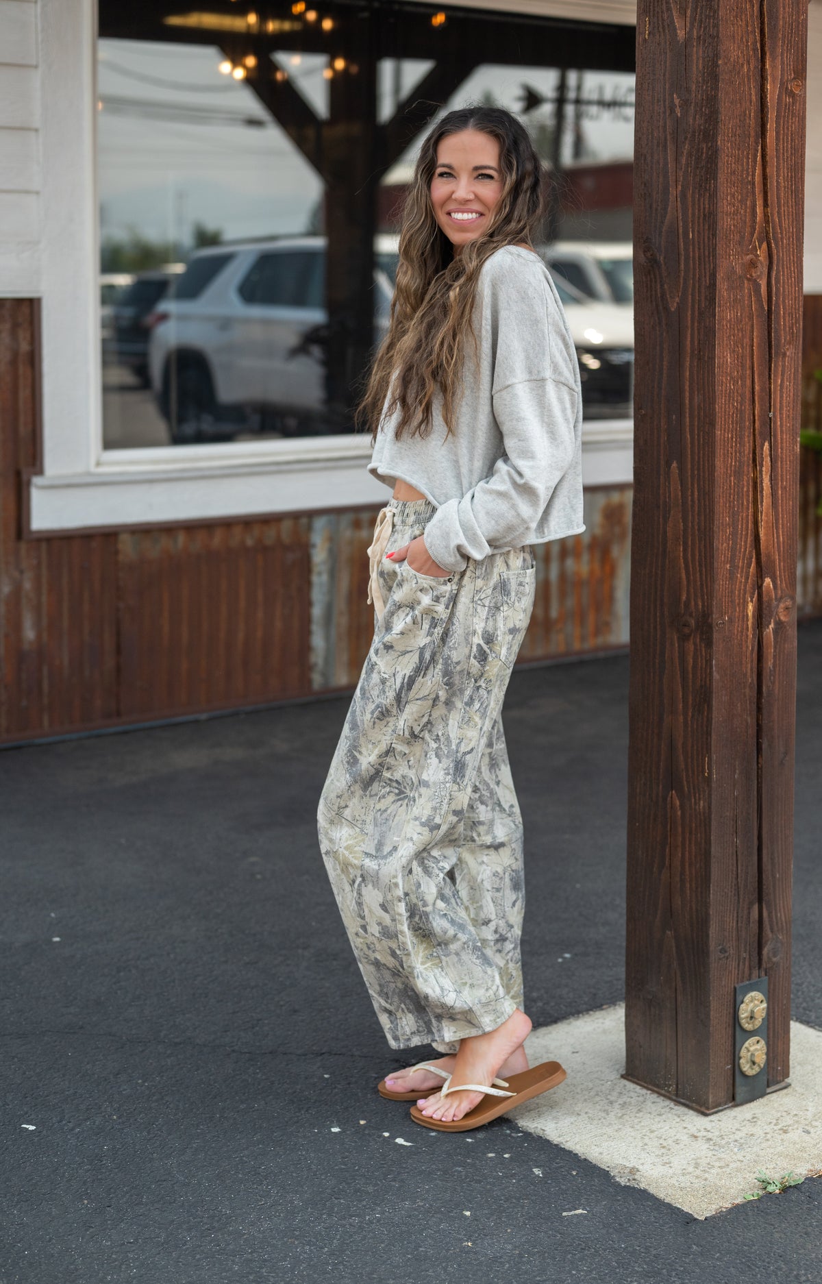 JO CAMO BARREL PANT