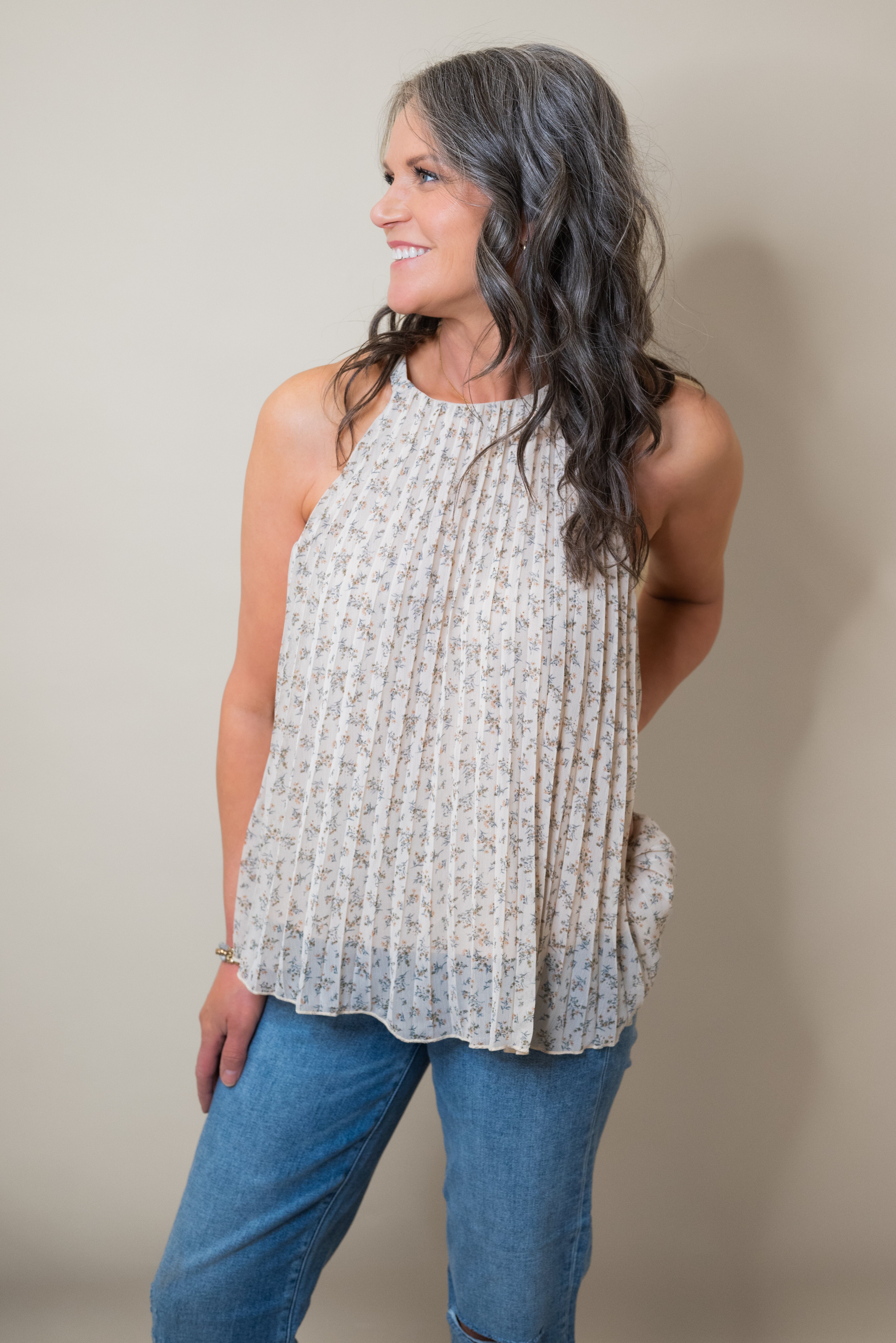 EDIE HALTER TOP