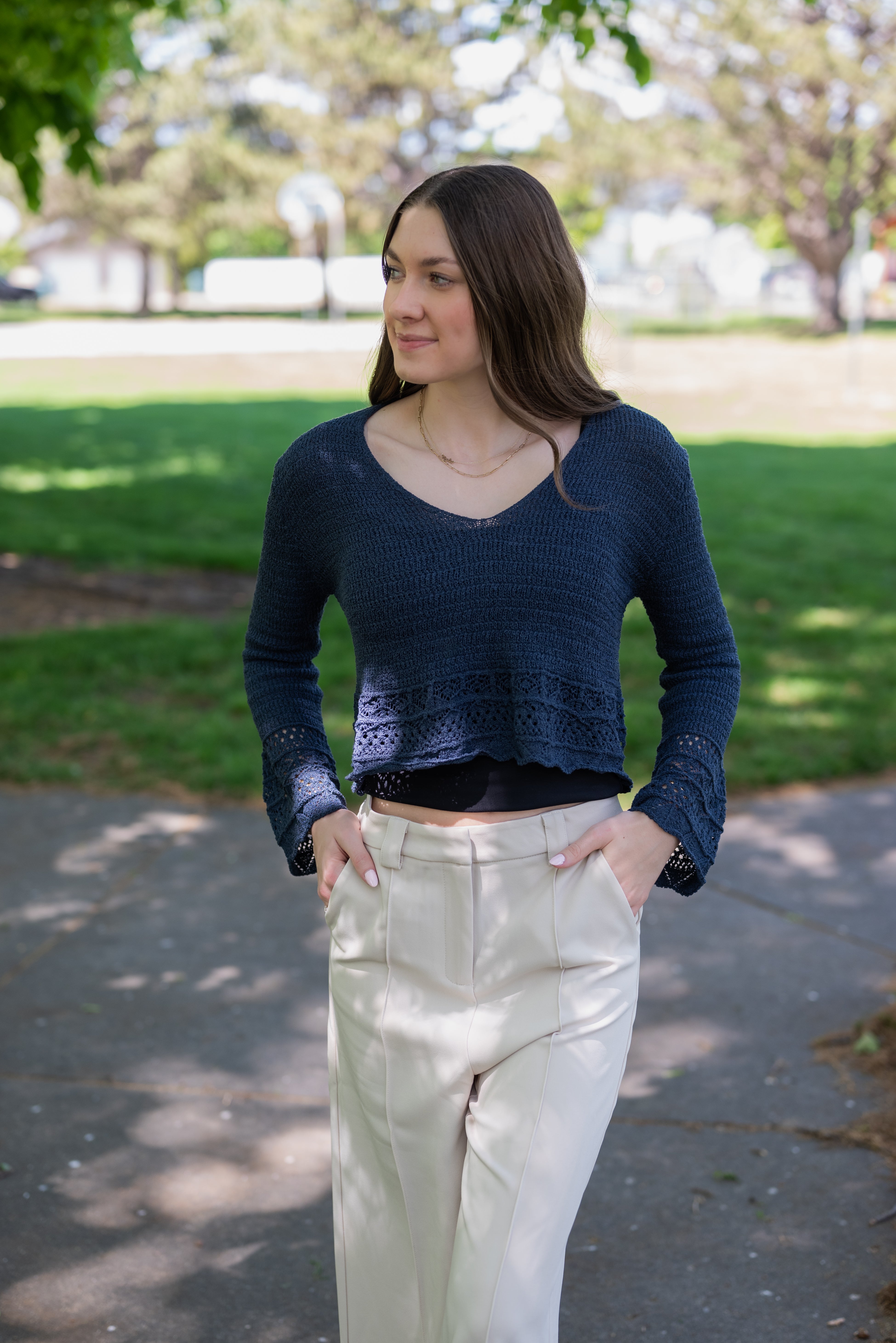 CALICO PULLOVER