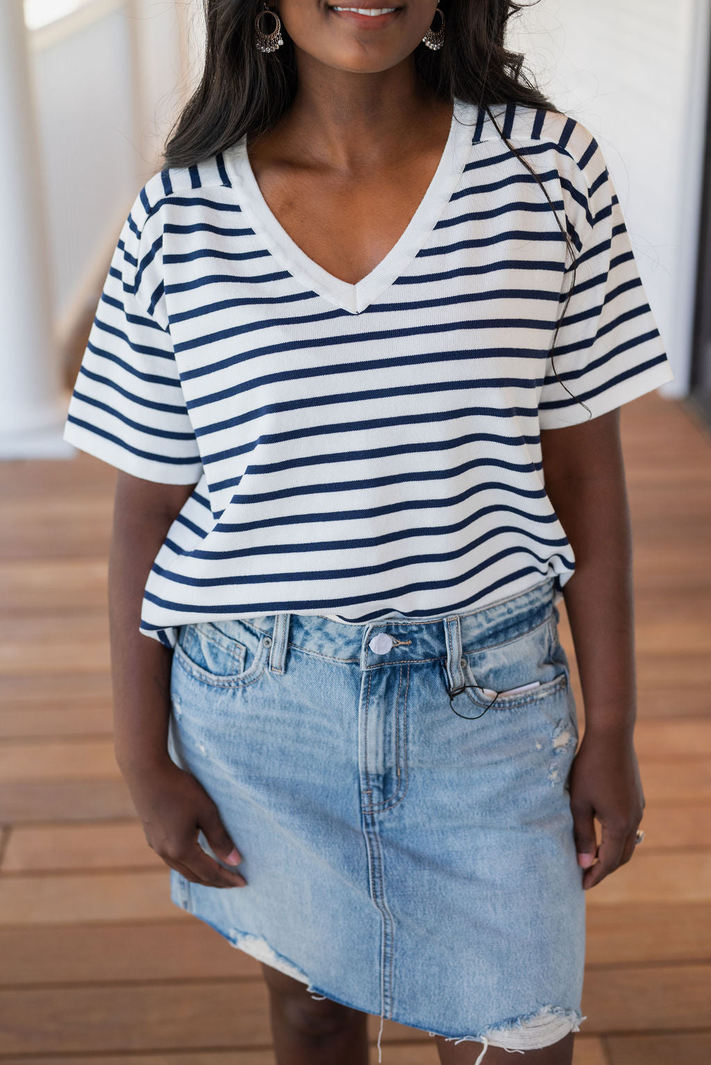 DOROTHY STRIPED SWEATER