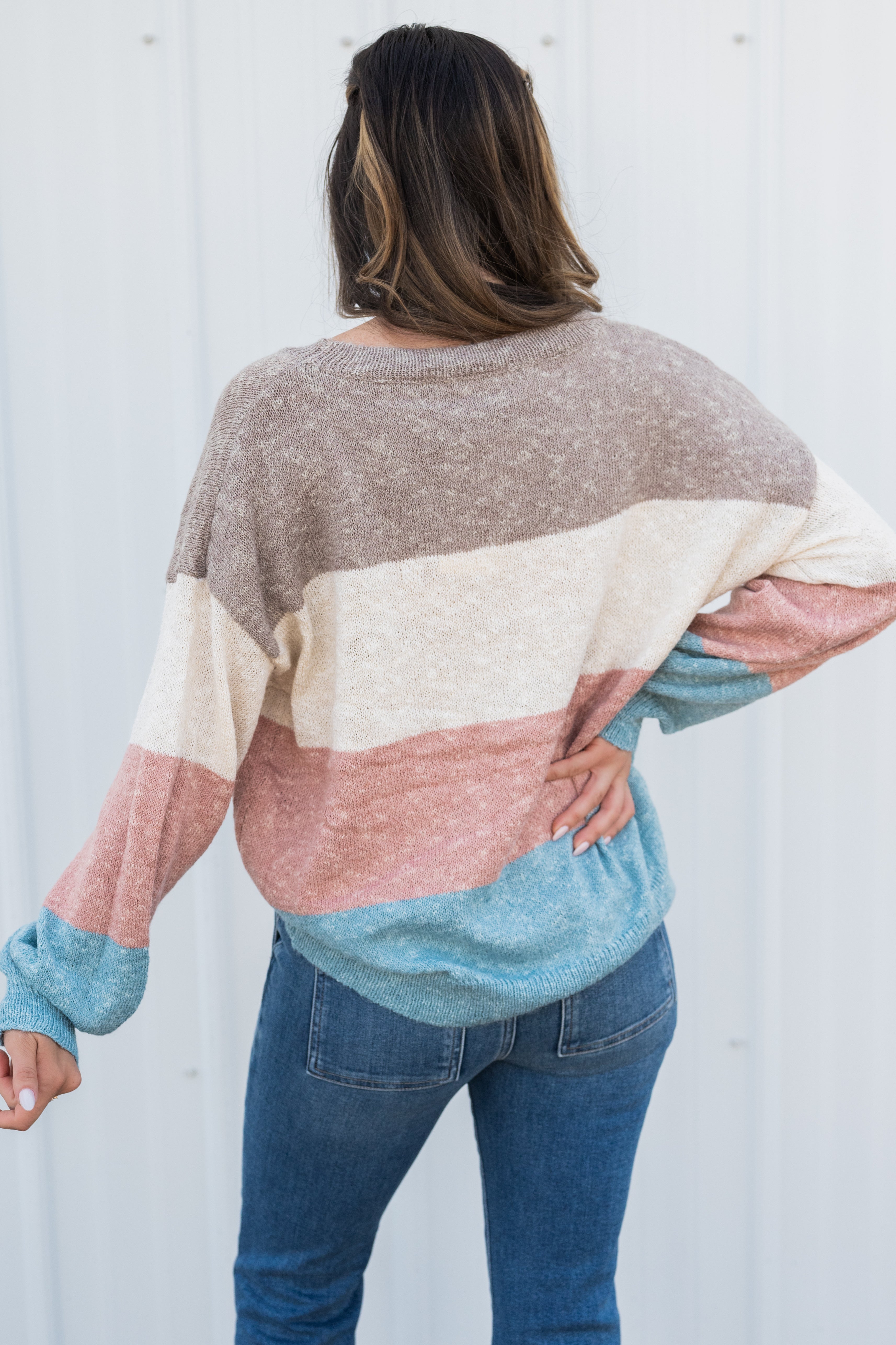 PALMER STRIPE SWEATER