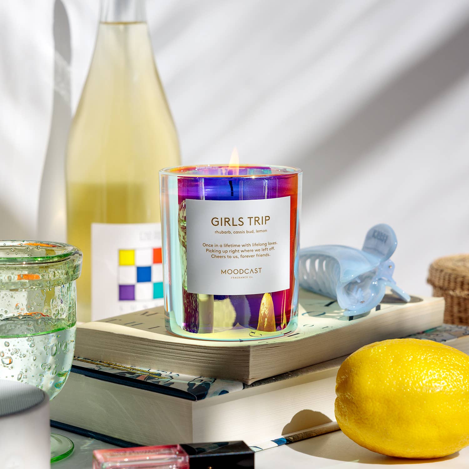 Coconut Wax Candle - Vibes - Girls Trip - 8 oz Glass Jar