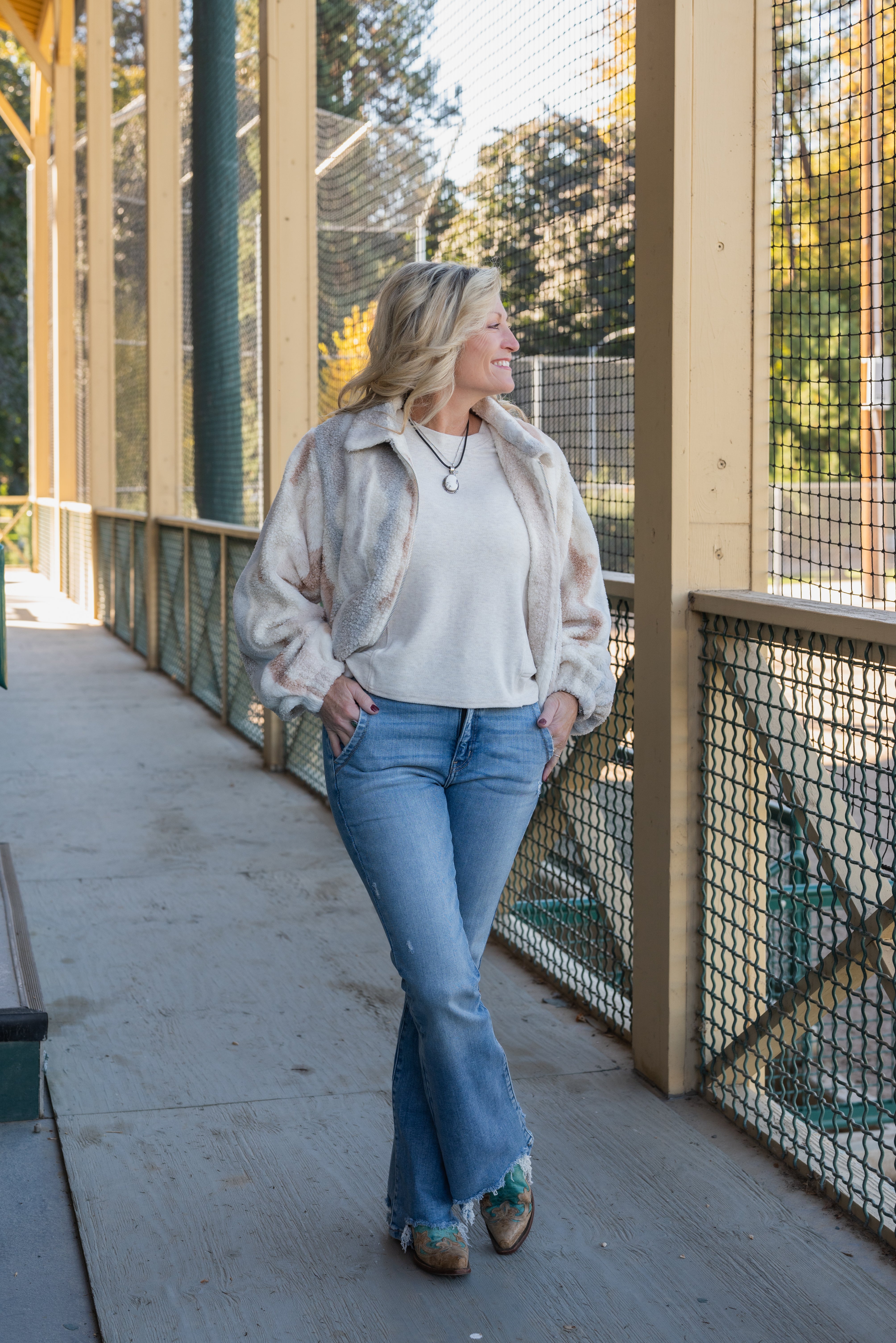 CICELY SHERPA JACKET