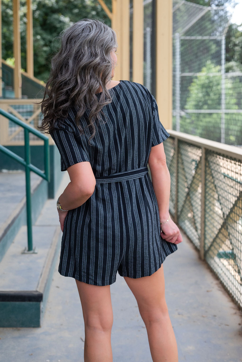 JADA STRIPE ROMPER