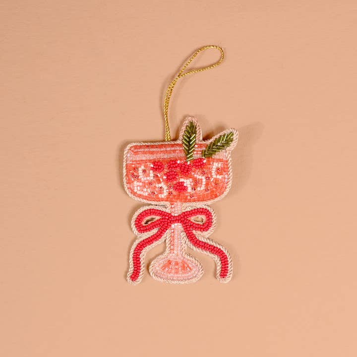 Handcrafted Beaded Ornament