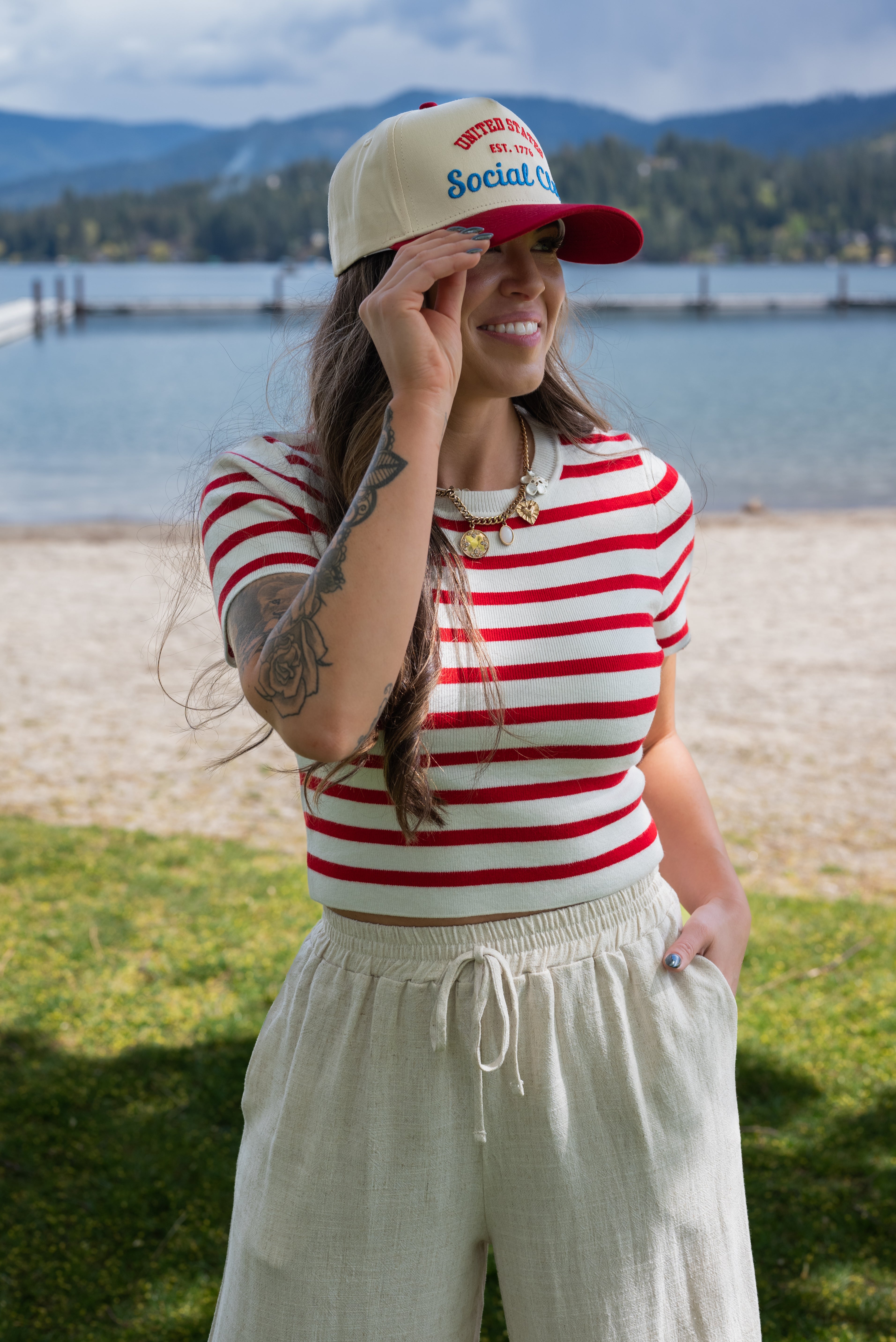 BRONWYN STRIPE TEE