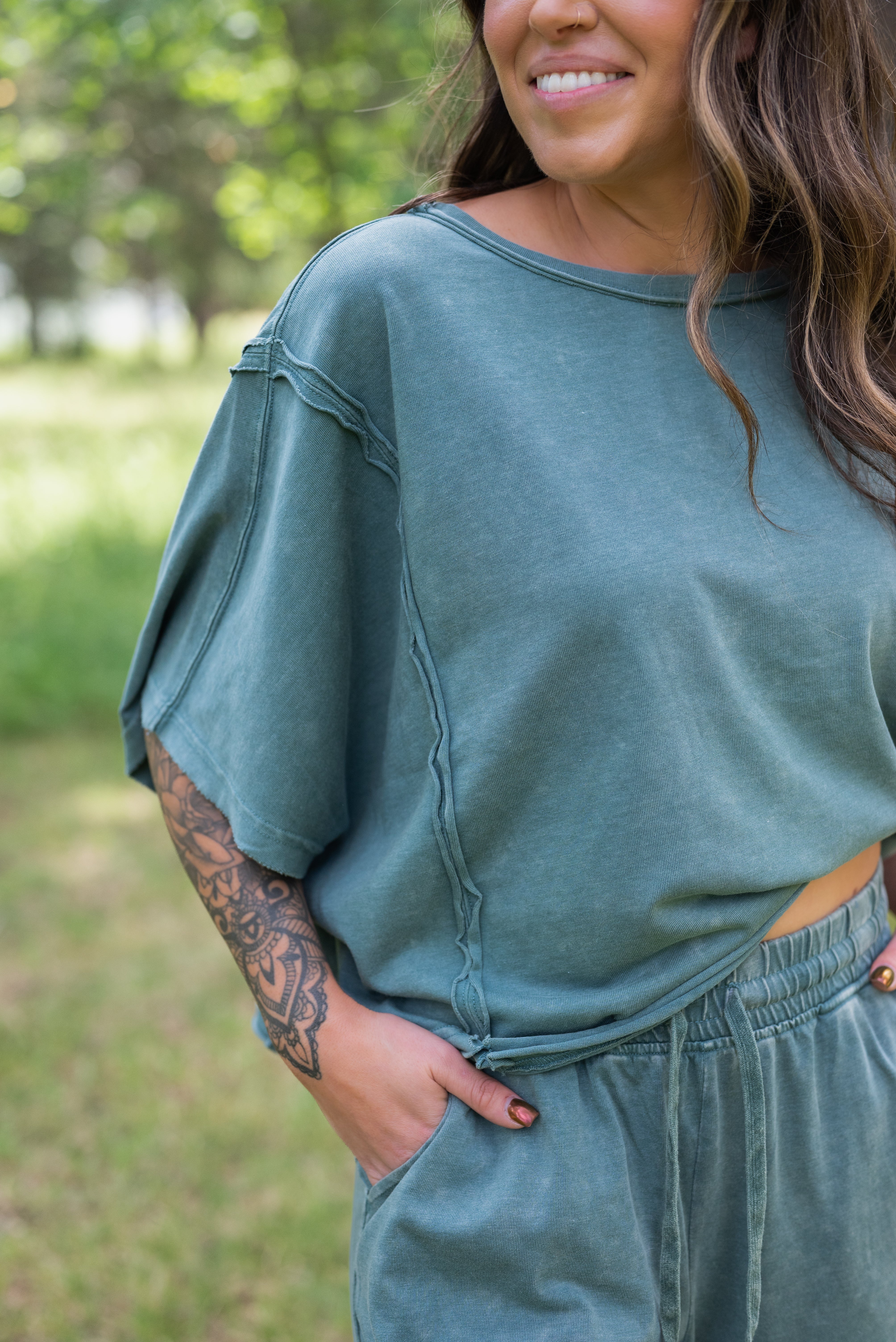 MCPHERSON OVERSIZED TOP