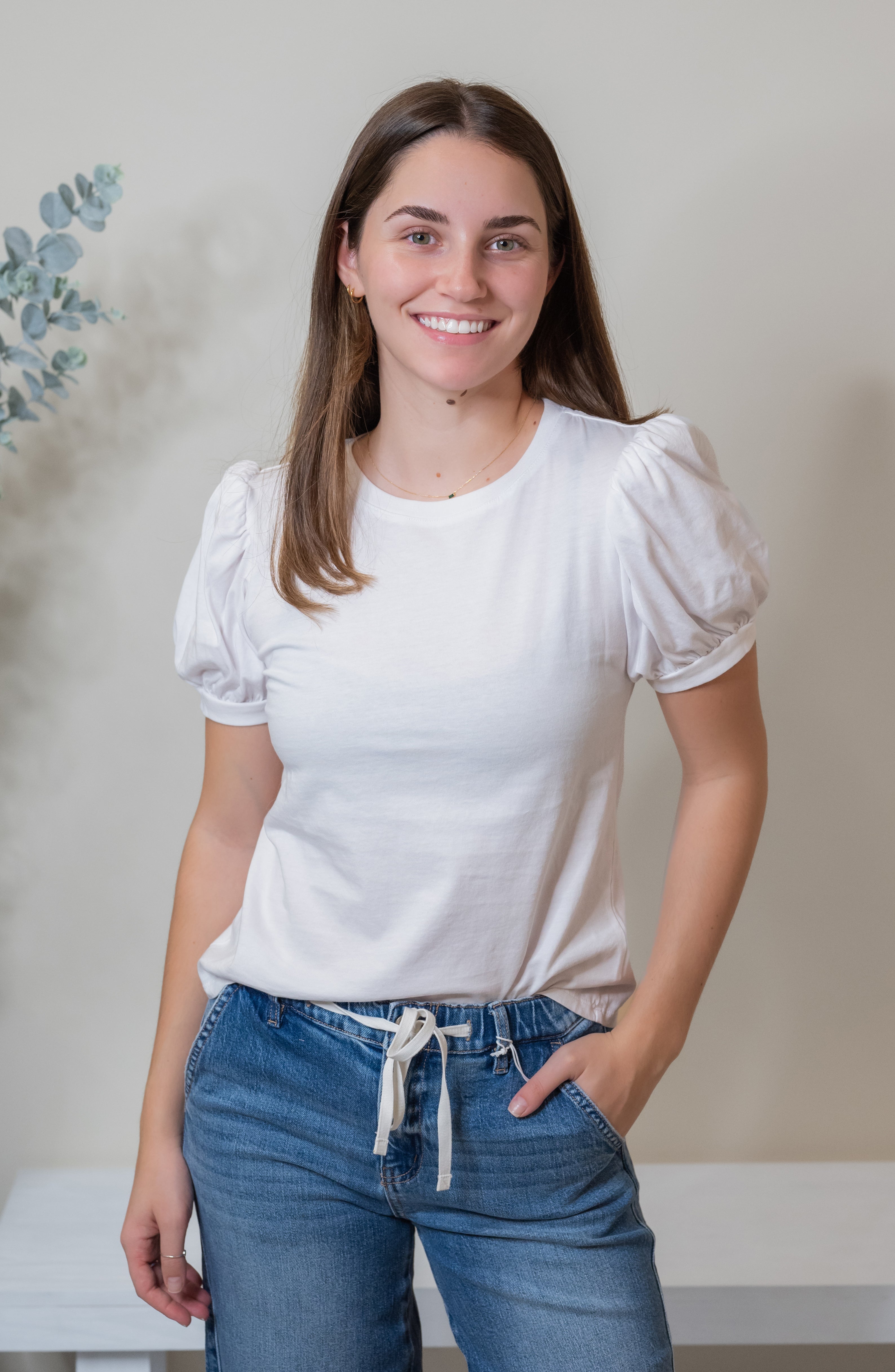 GERALYN PUFF SLV TOP