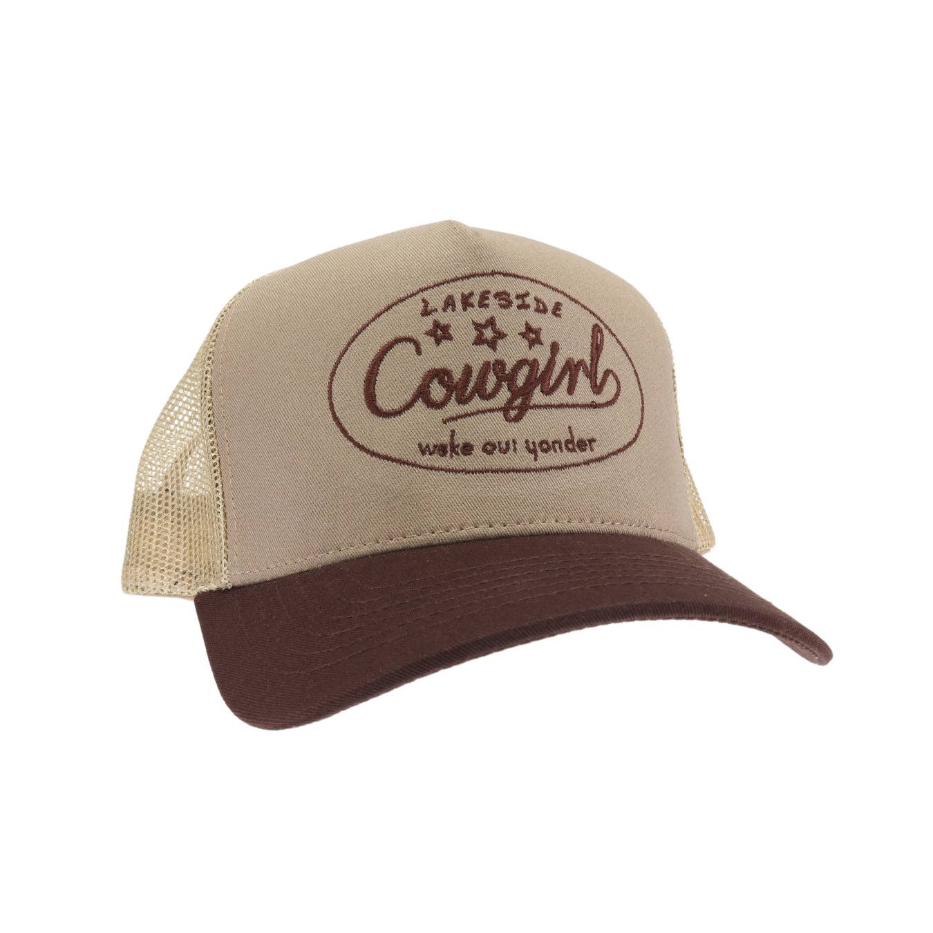 Lakeside Cowgirl C.C Embroidered Trucker Hat