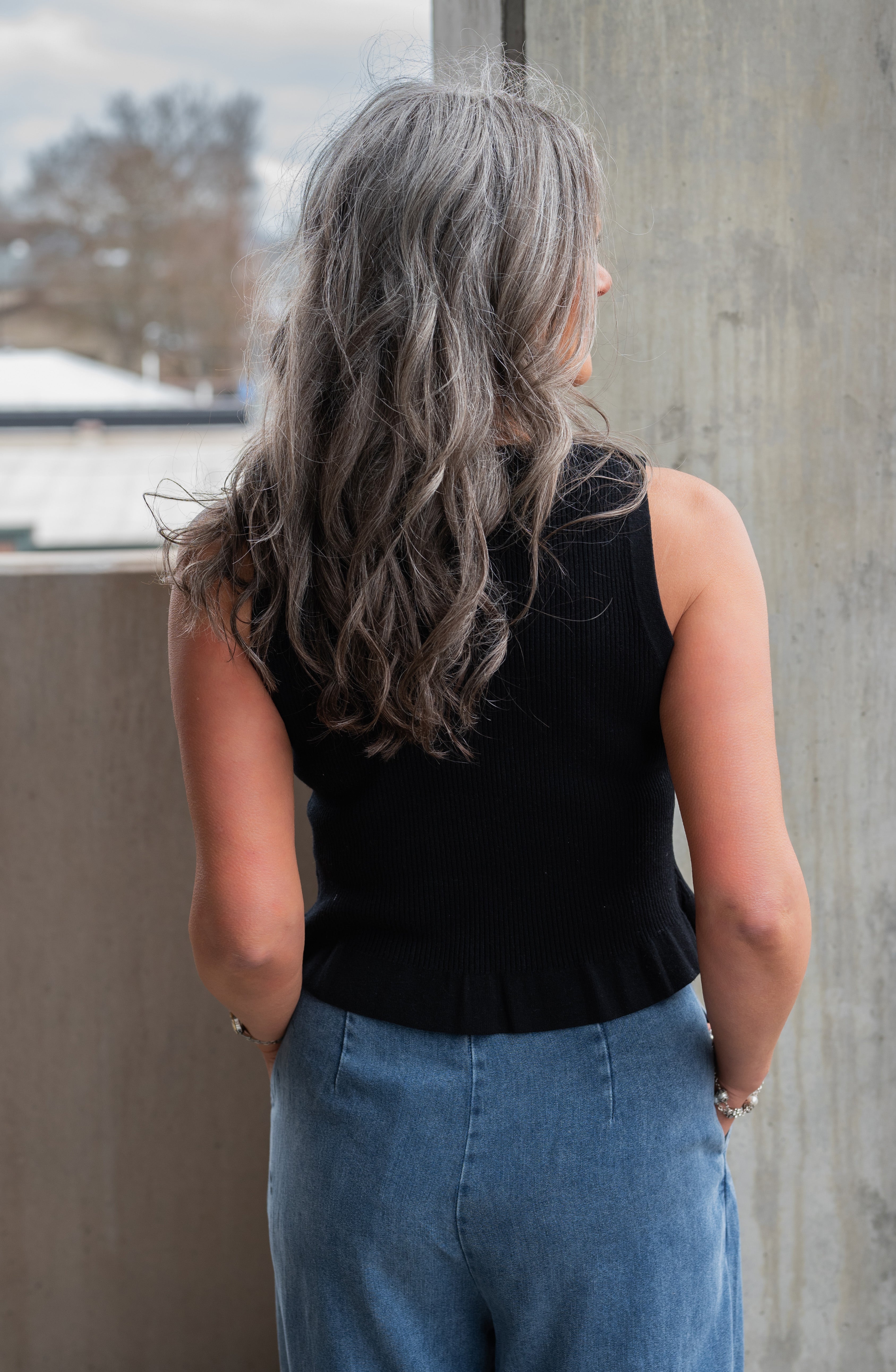 MADDISON PEPLUM TANK