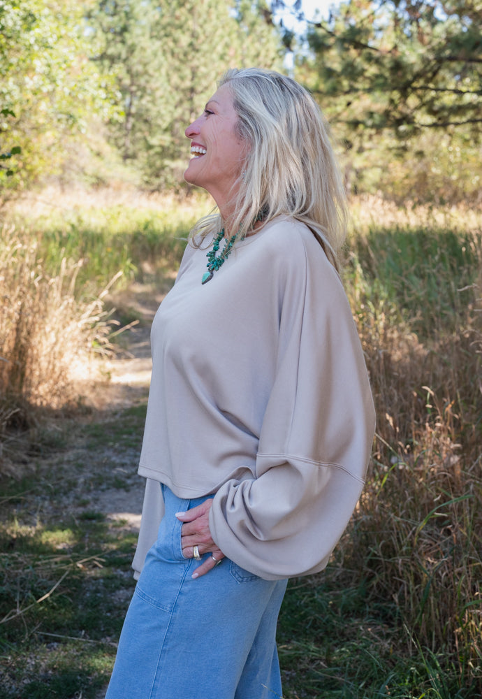 LYNETTE DOLMAN TOP