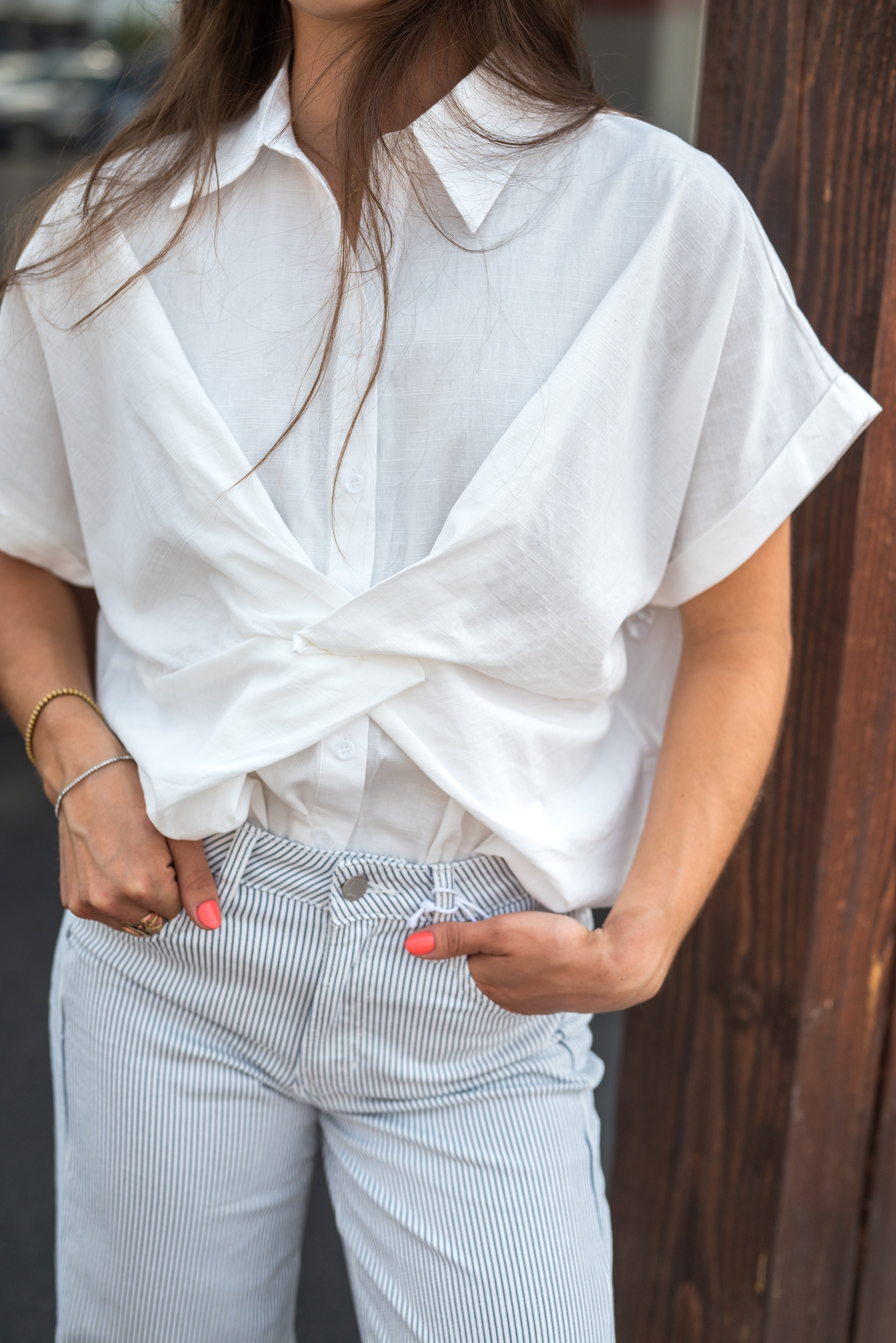 NINA TWIST BLOUSE