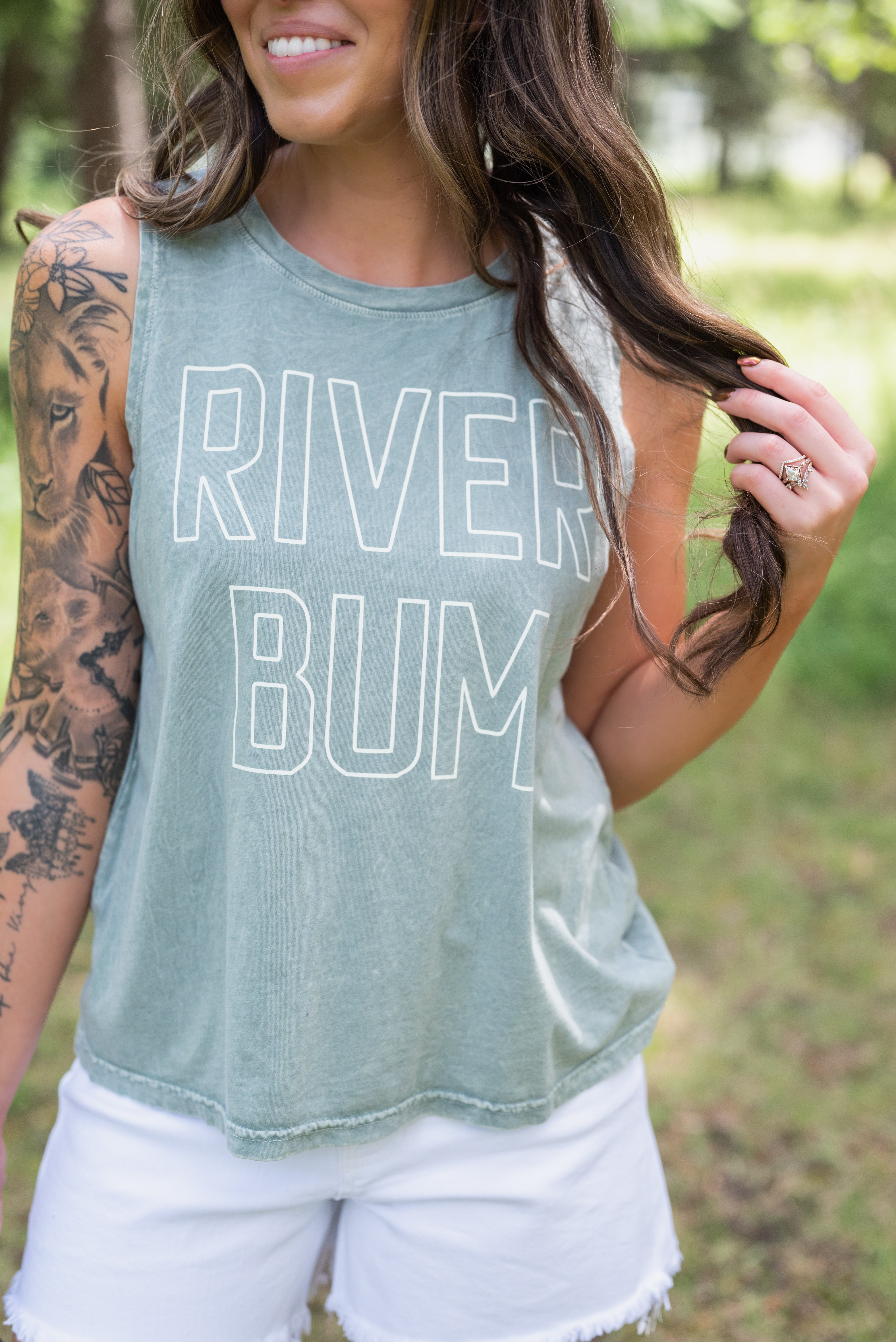 RIVER BUM Tank Top