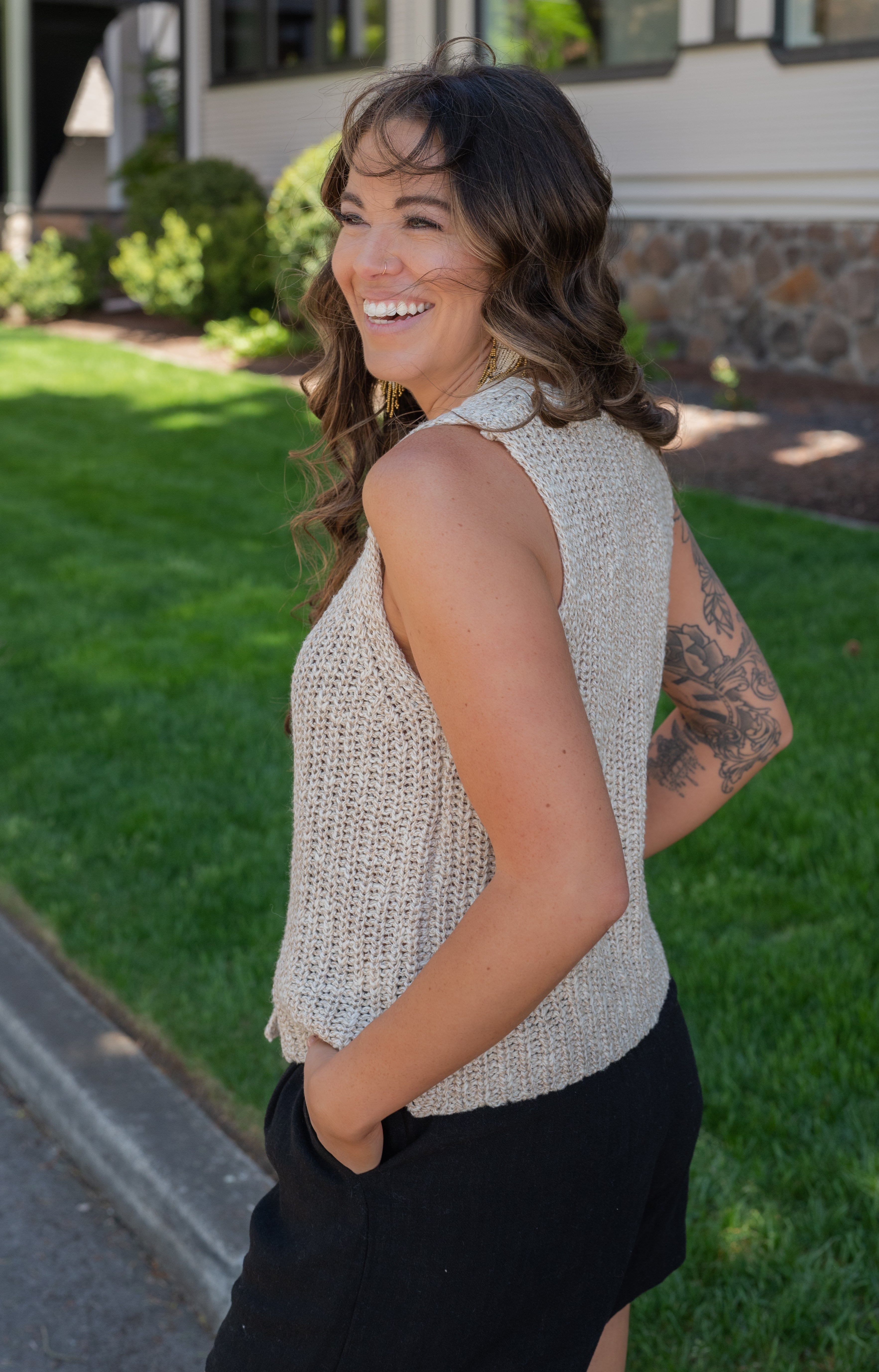 ASHTIN CARDI VEST