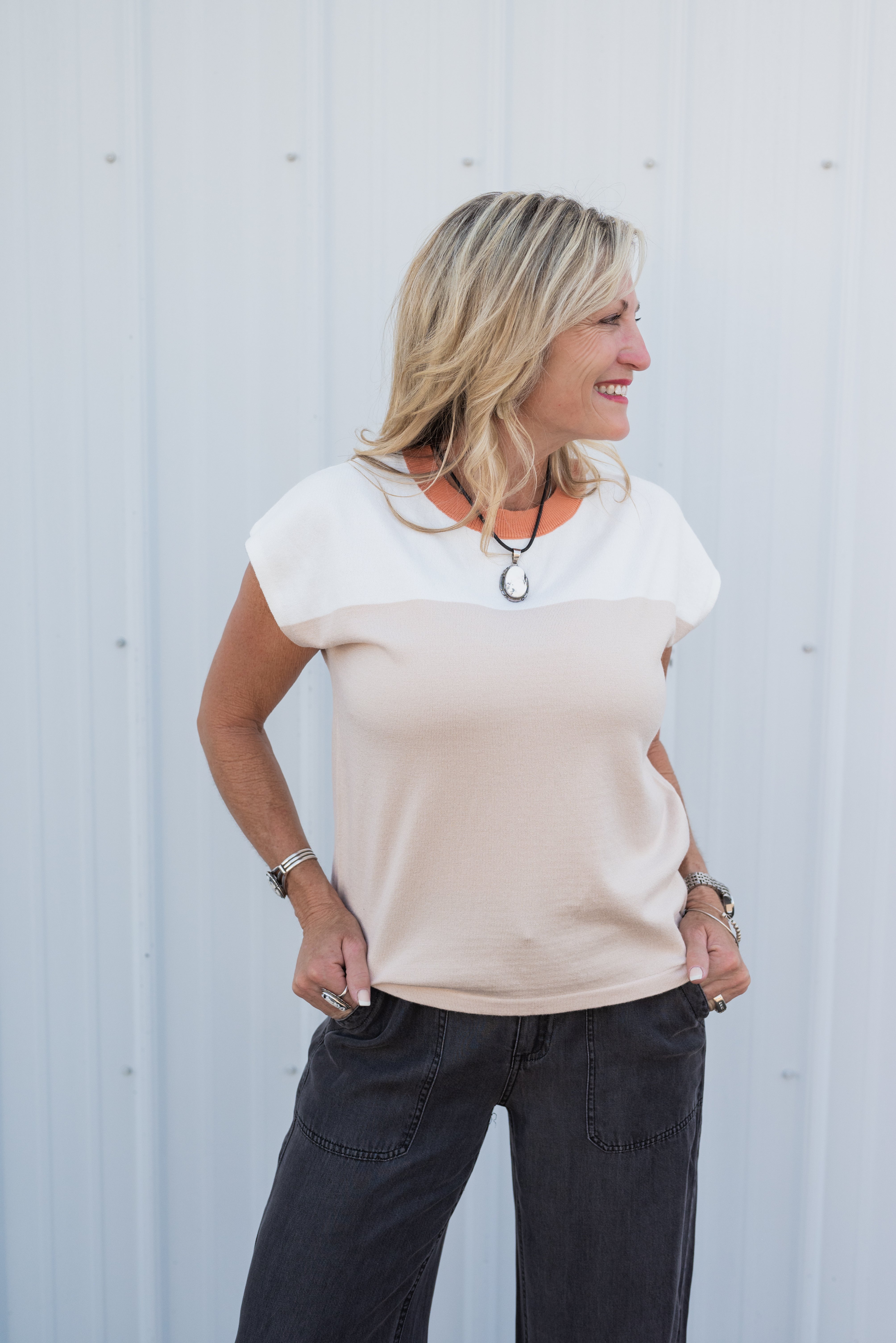 CLARKE CREW SWEATER