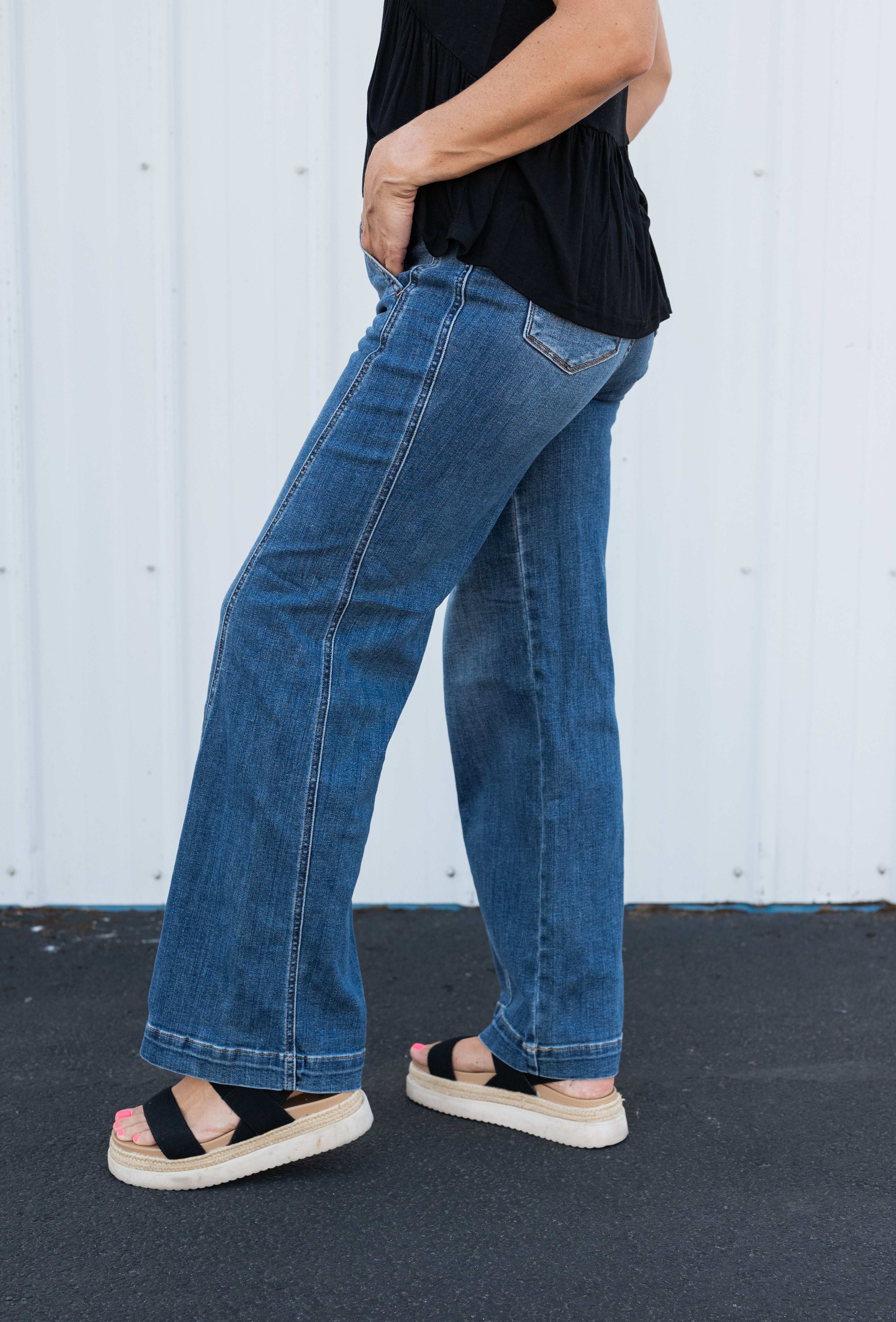 JUSTICE HW TROUSER JEAN