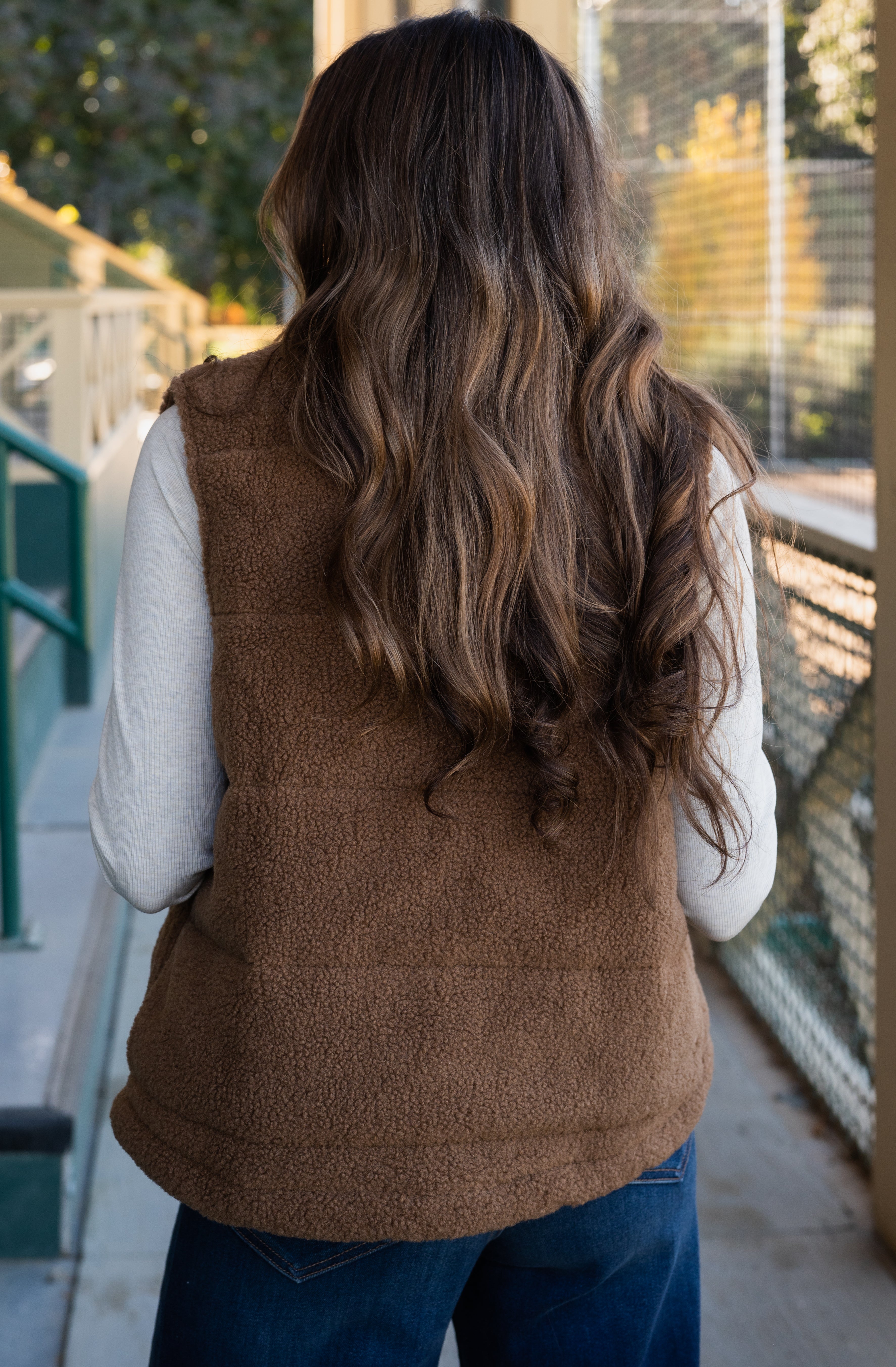 CAMERON TEDDY PUFF VEST