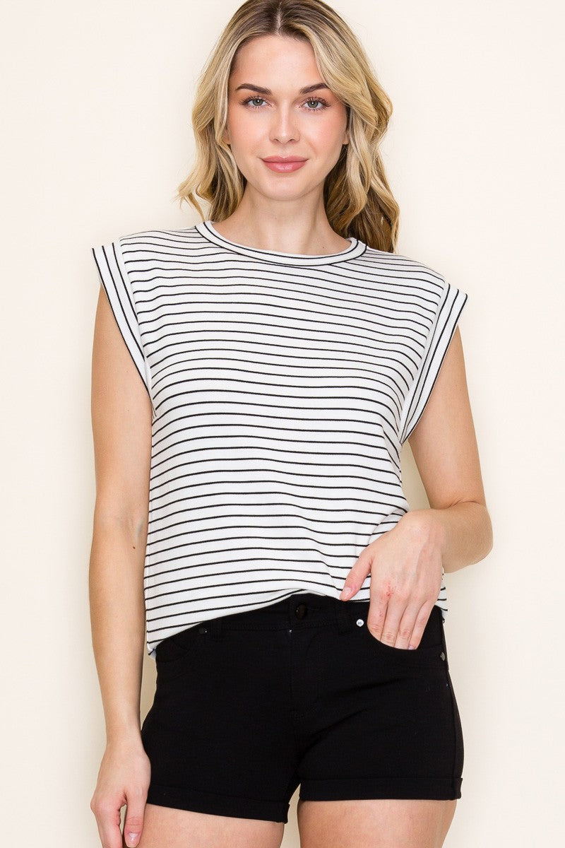 JERRIE STRIPE TOP