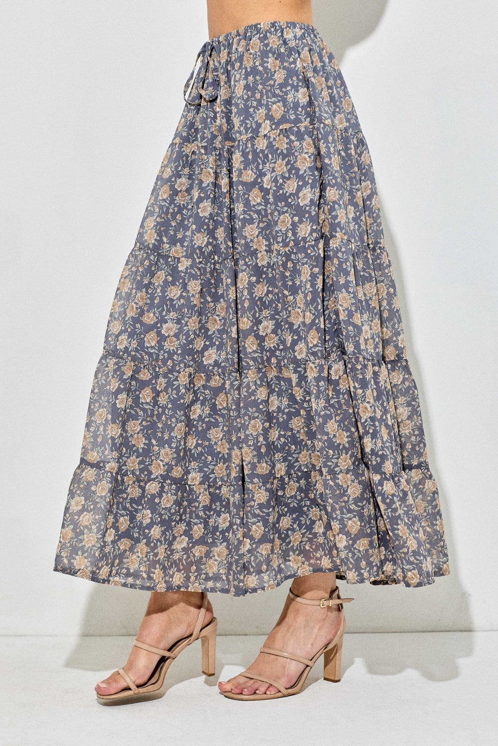 CELESTINE FLORAL MAXI SKIRT
