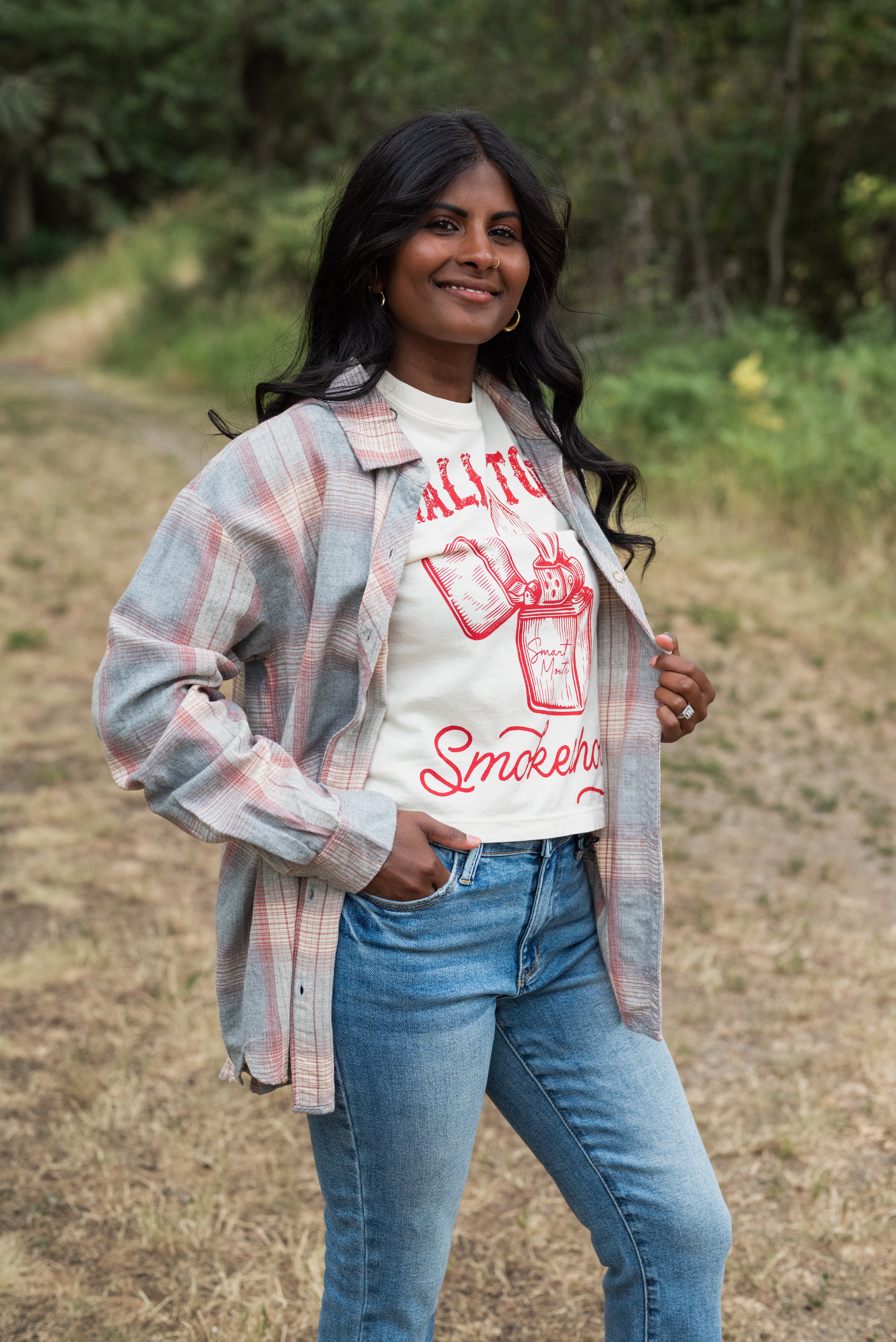 CASSIE PLAID SHIRT