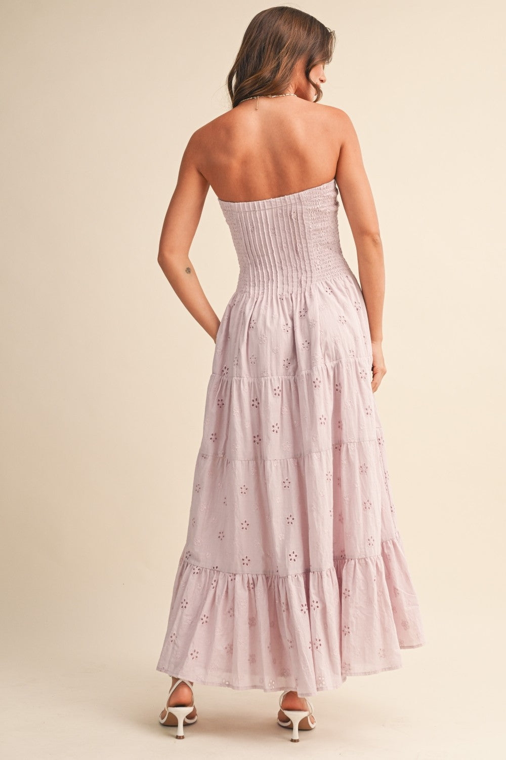 SHELIA STRAPLESS DRESS