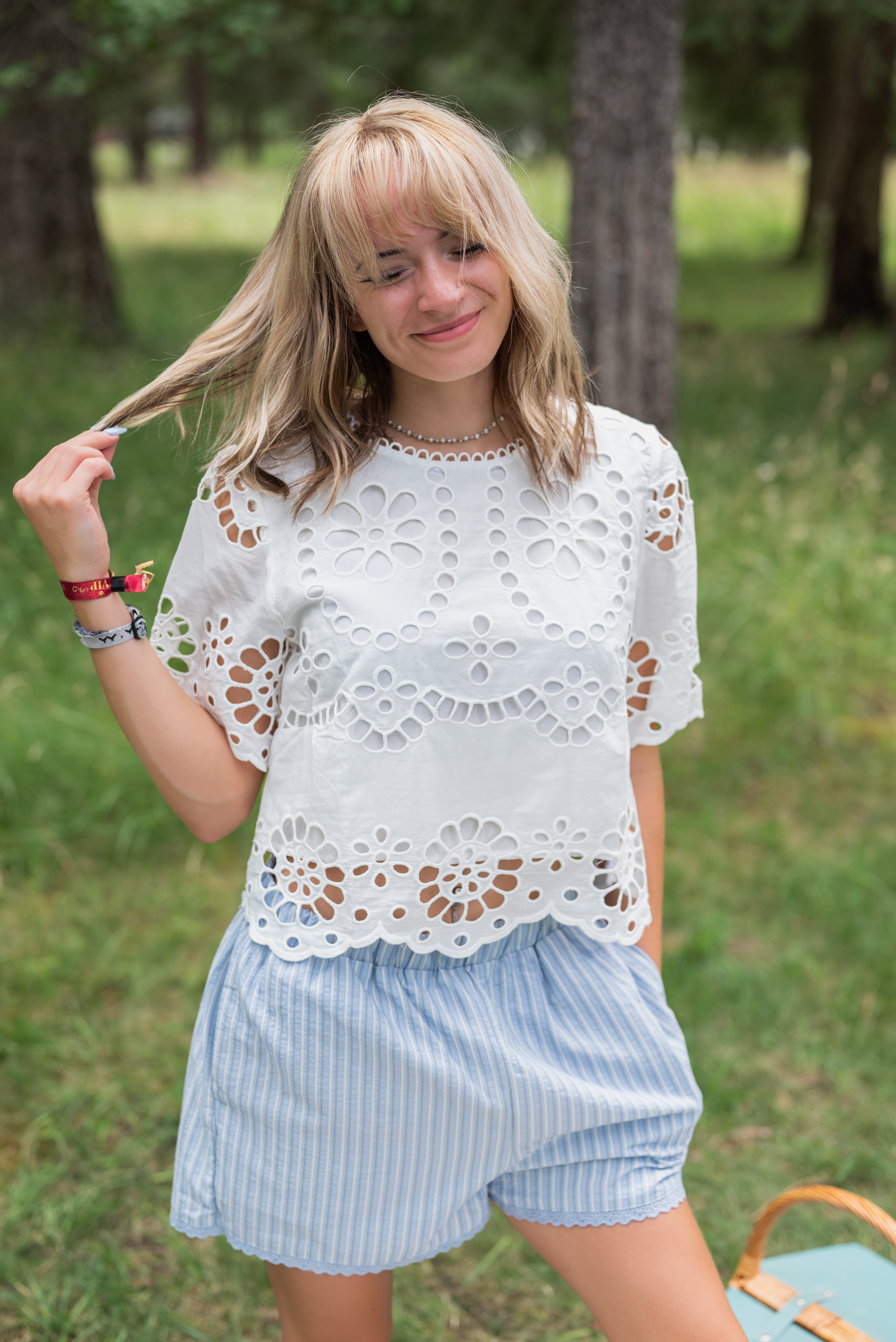 PENELOPE EMBROIDERED TOP
