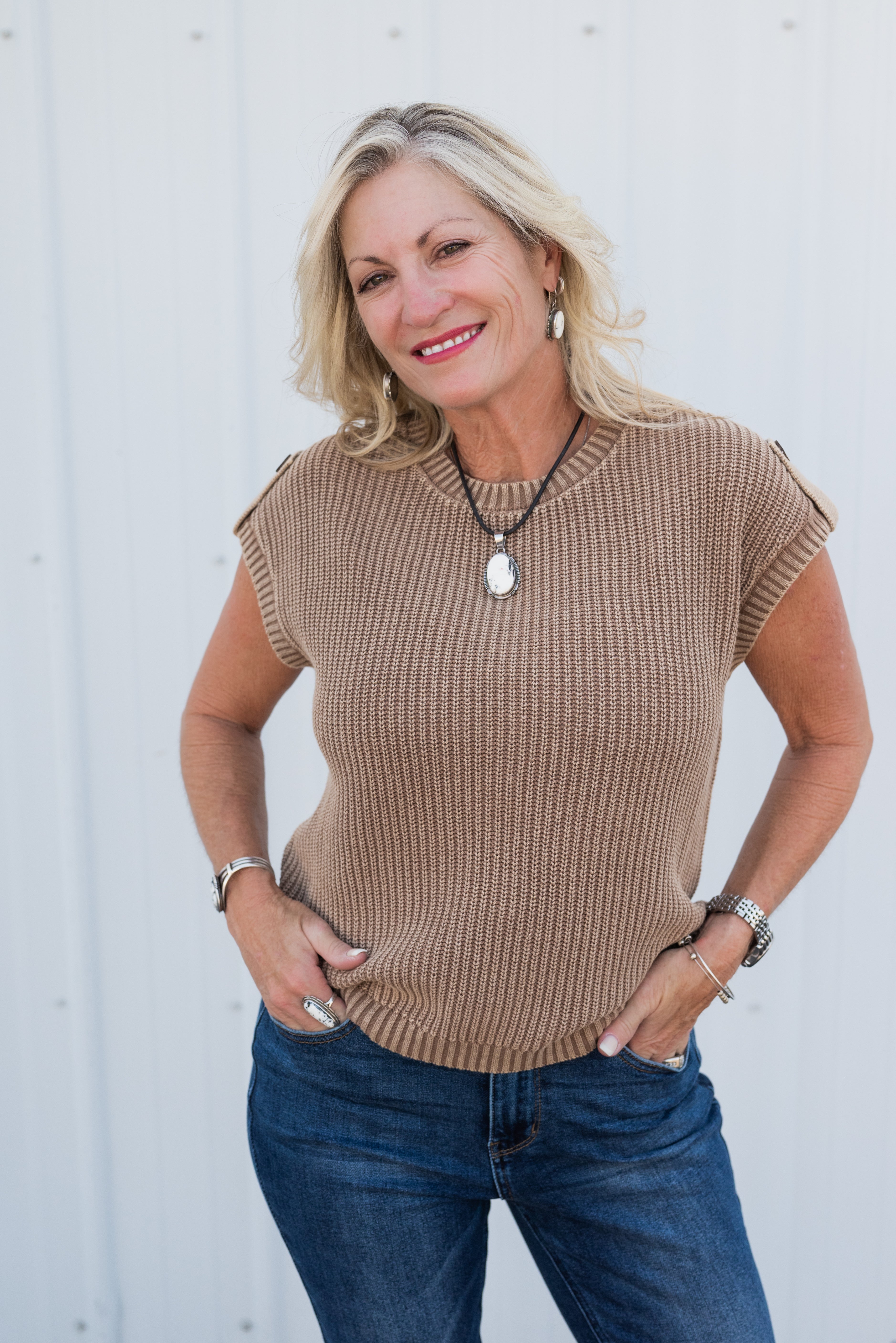 GARNER SS SWEATER