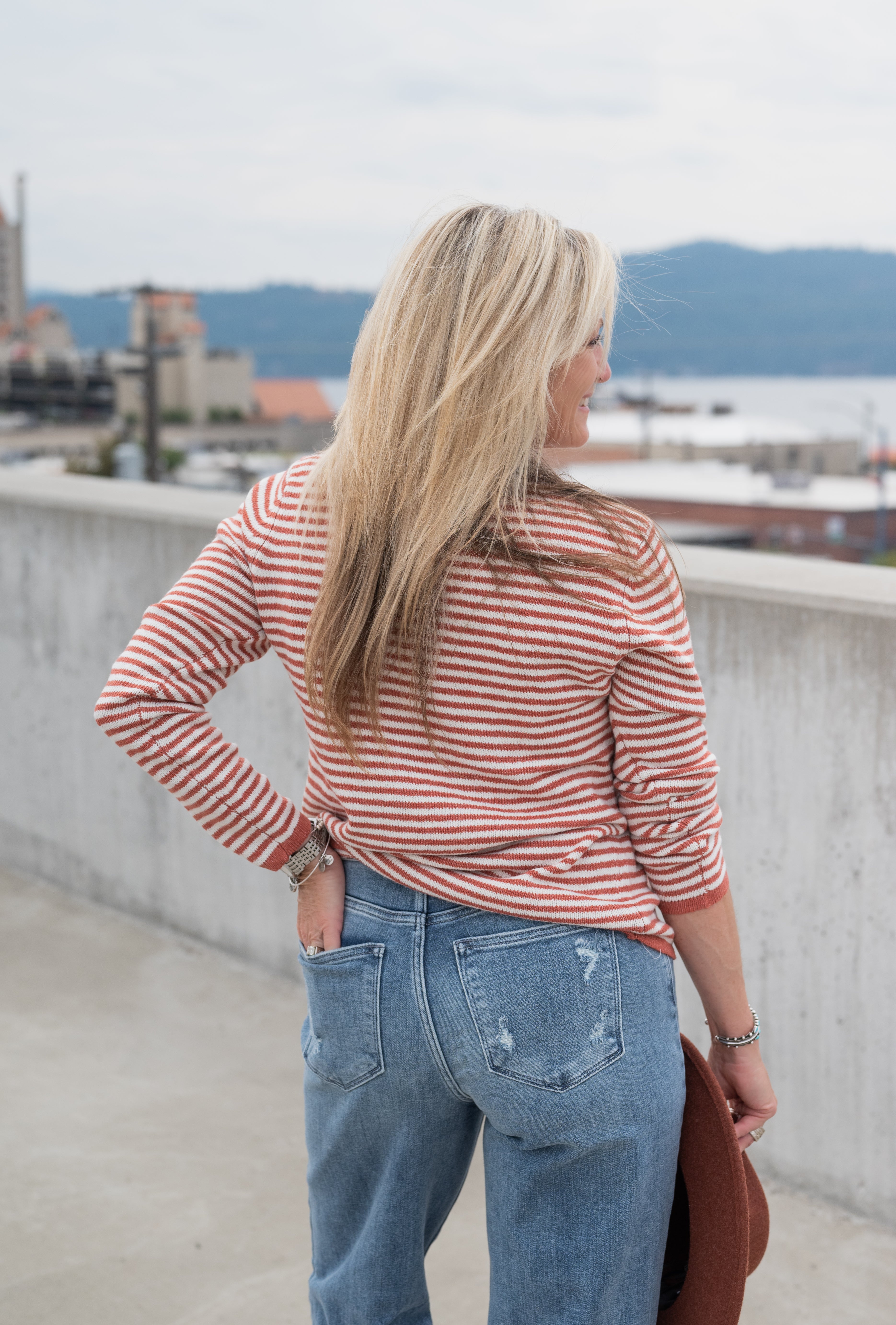 IDA STRIPE SWEATER