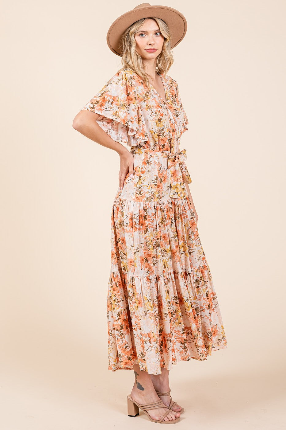 ALIZA FLORAL DRESS