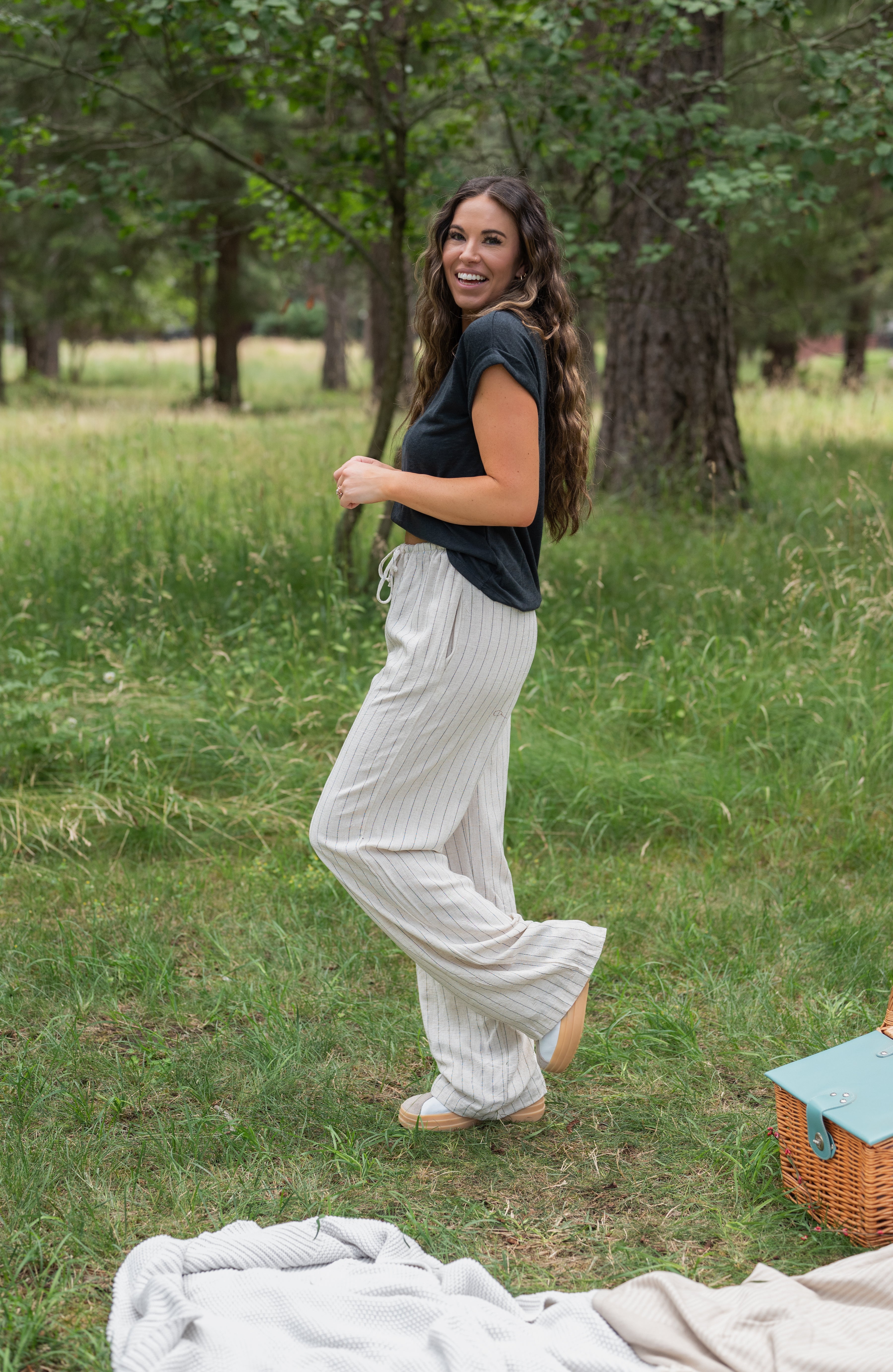 VERONICA STRIPE PANT