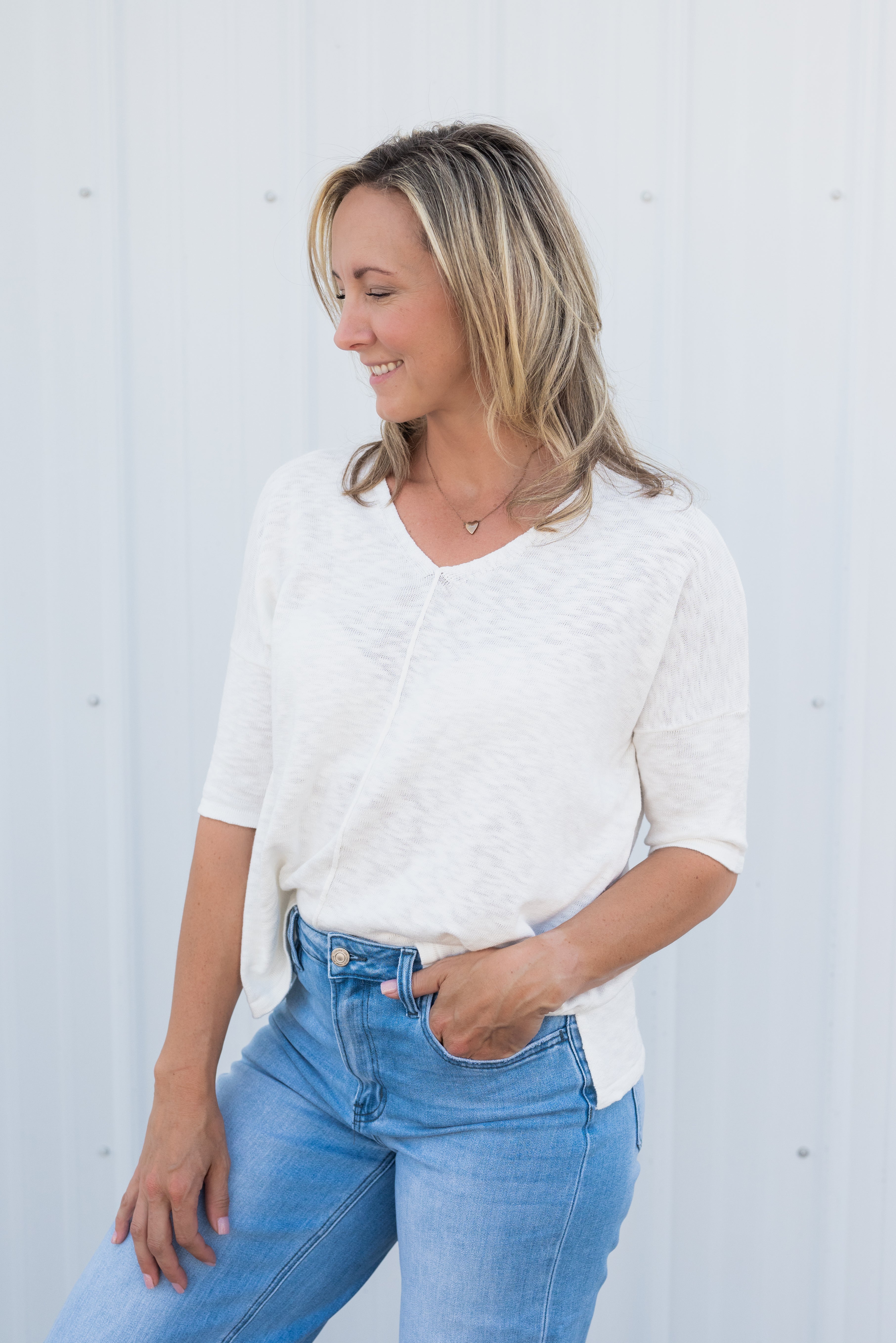 CIERRA SLUB TEE