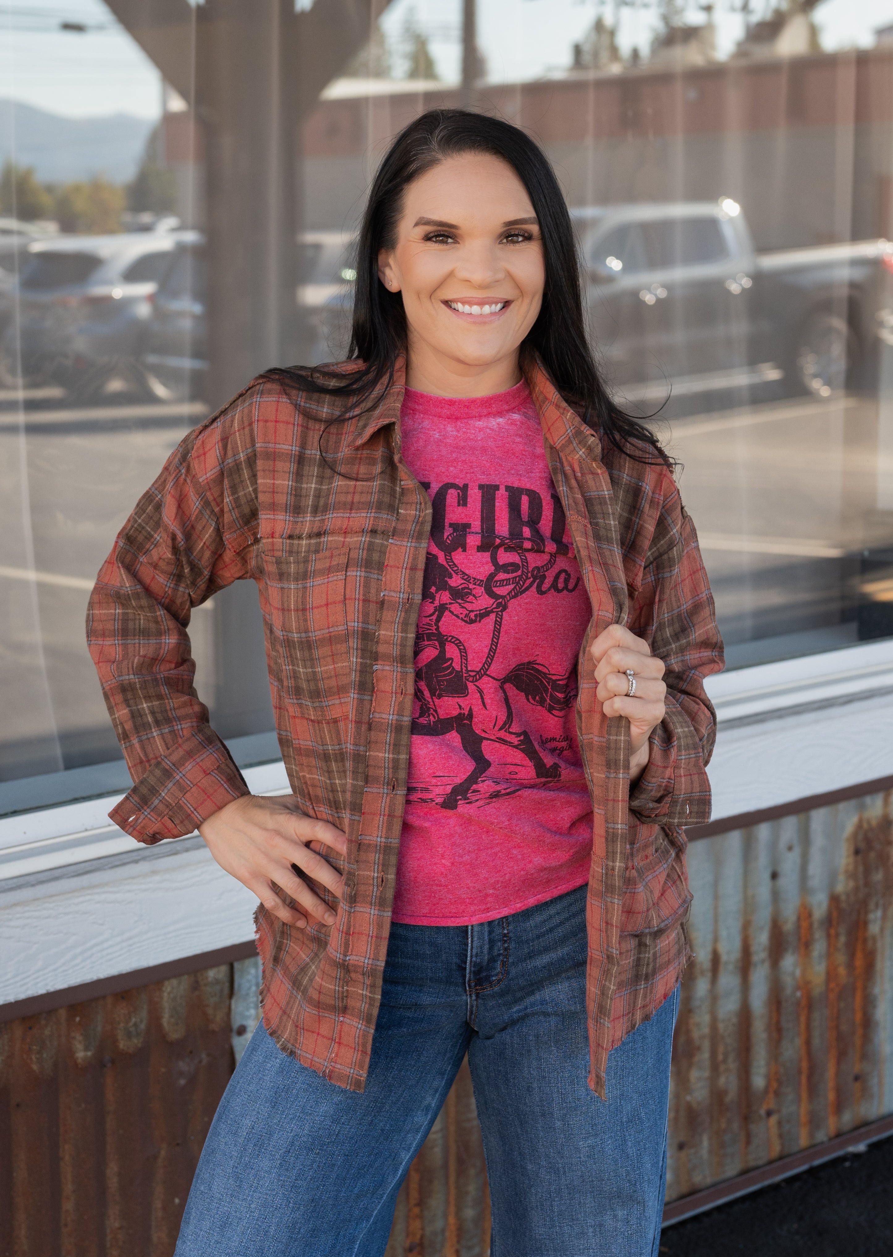 MACIE PLAID SHIRT