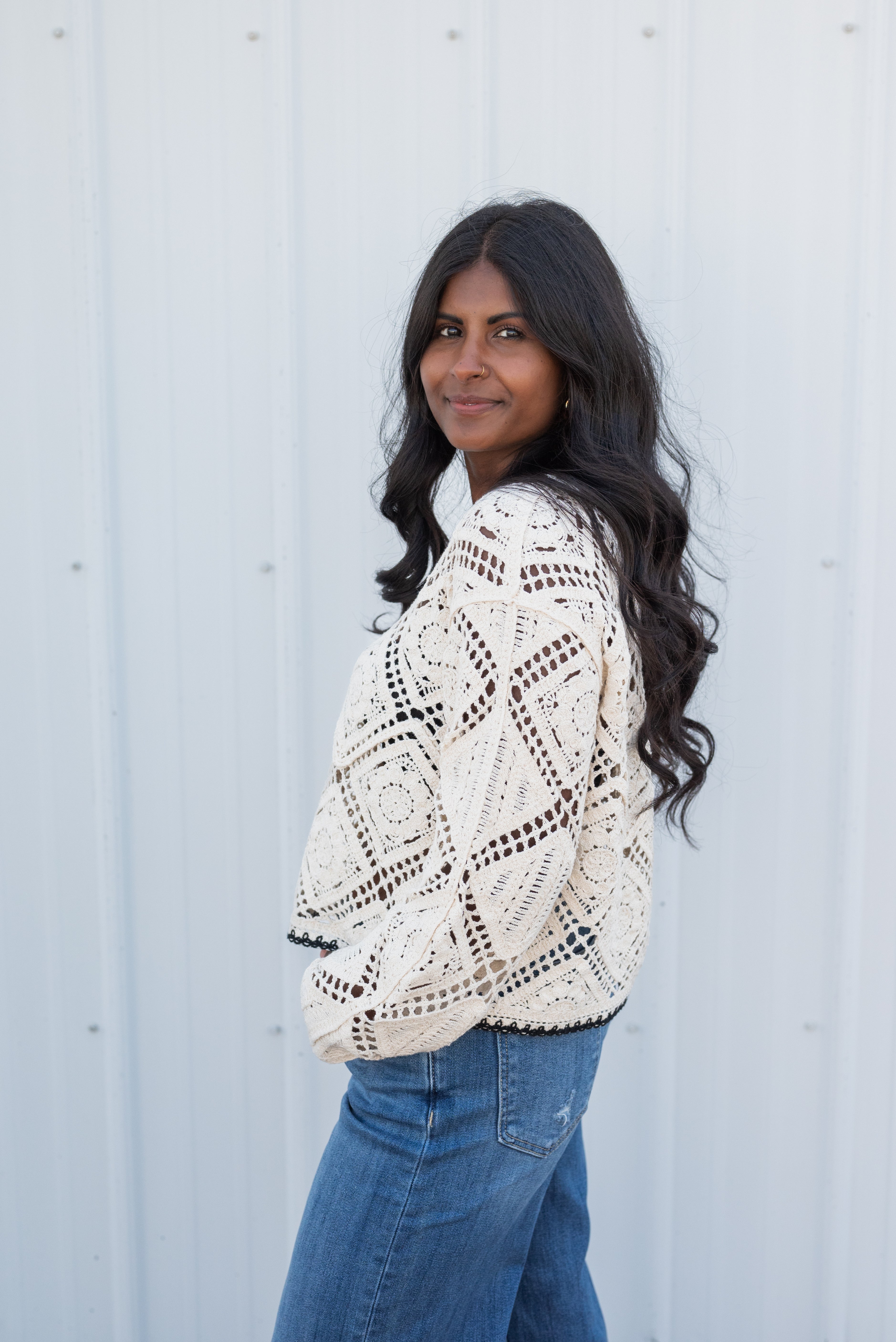 ASHLYN CROCHET TOP