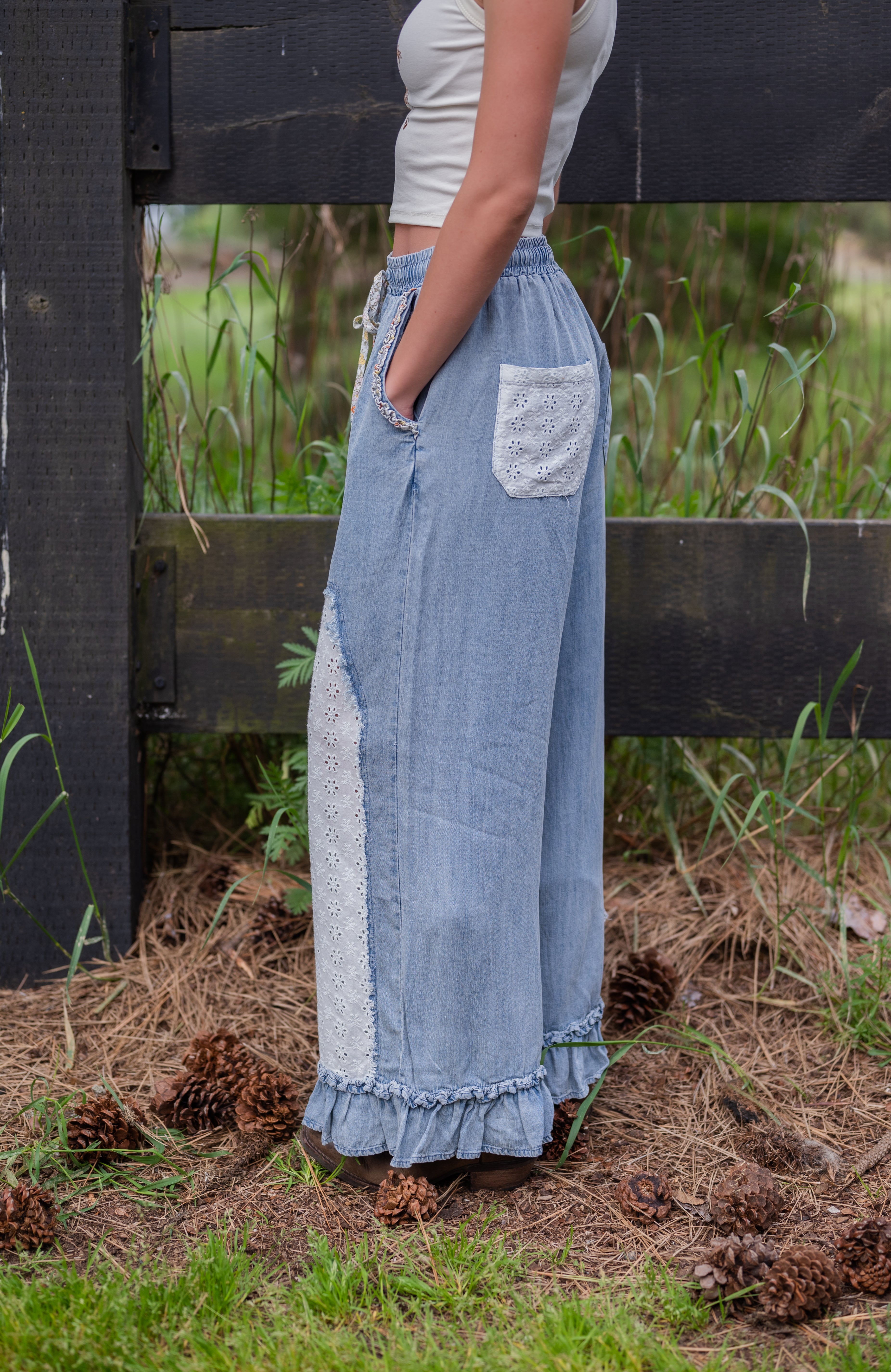 KRISTINE TENCEL BOTTOMS