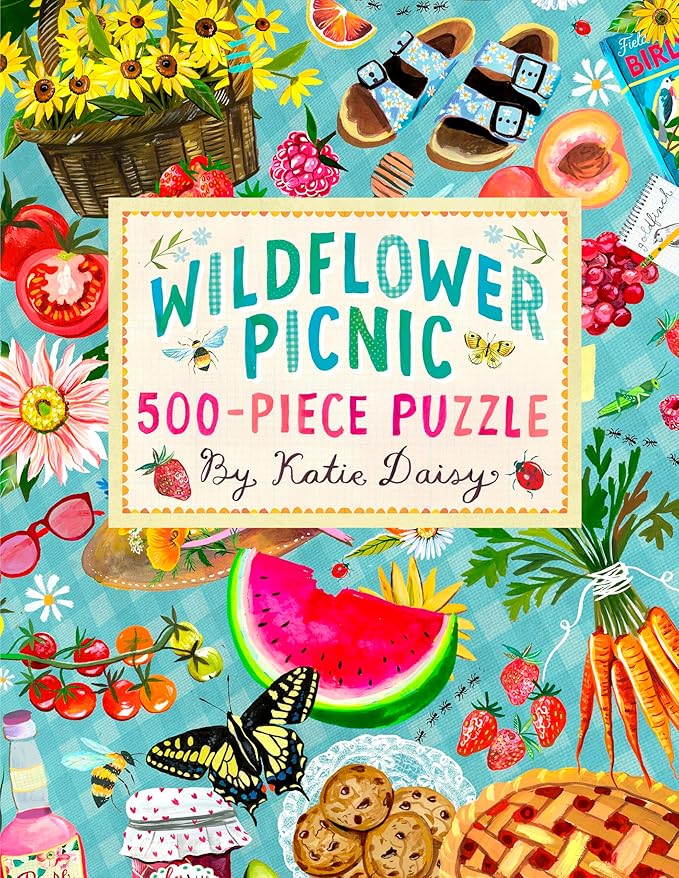 Wildflower Picnic 500-Piece Puzzle