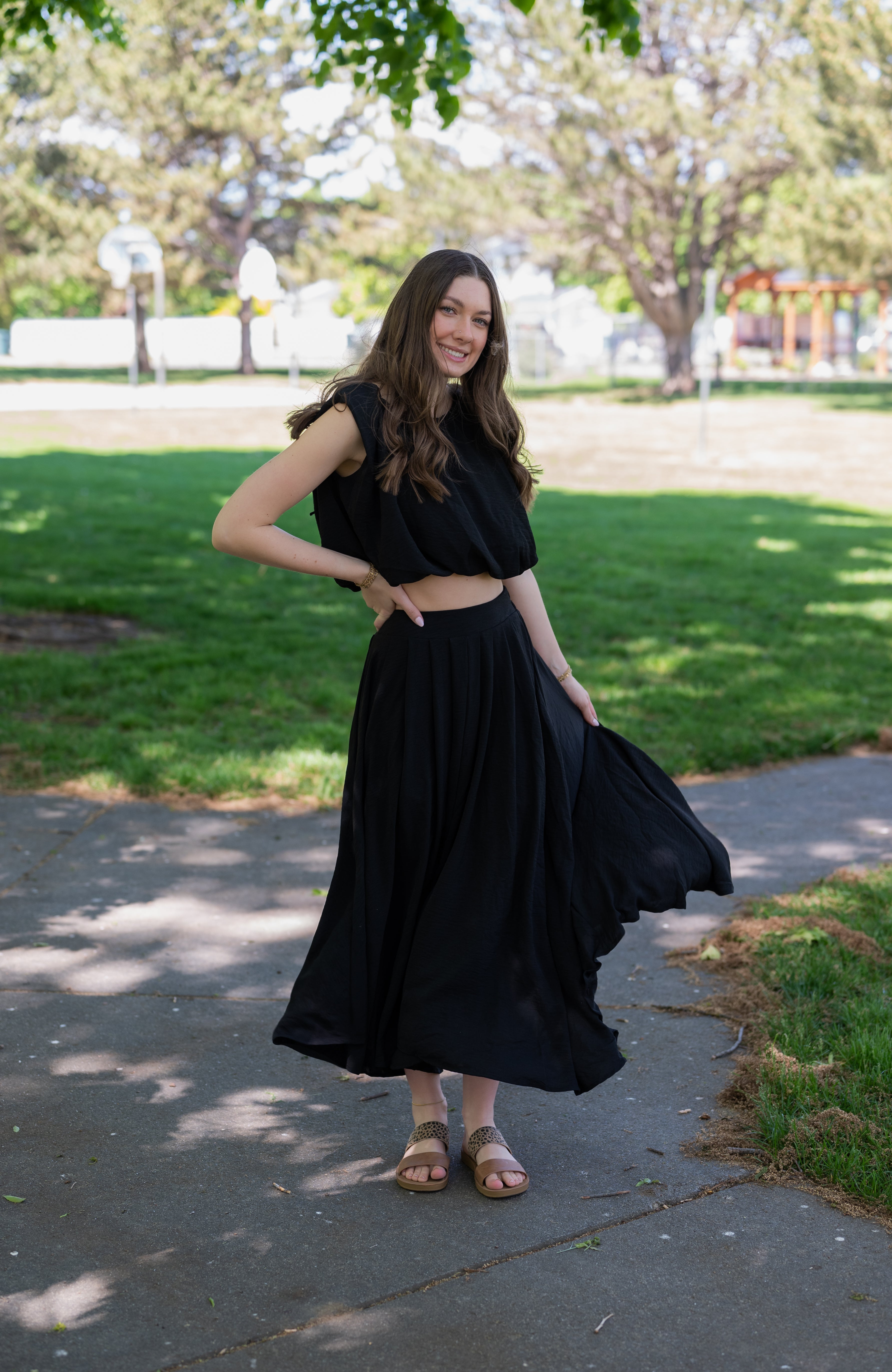 KERRY PLEATED SKIRT