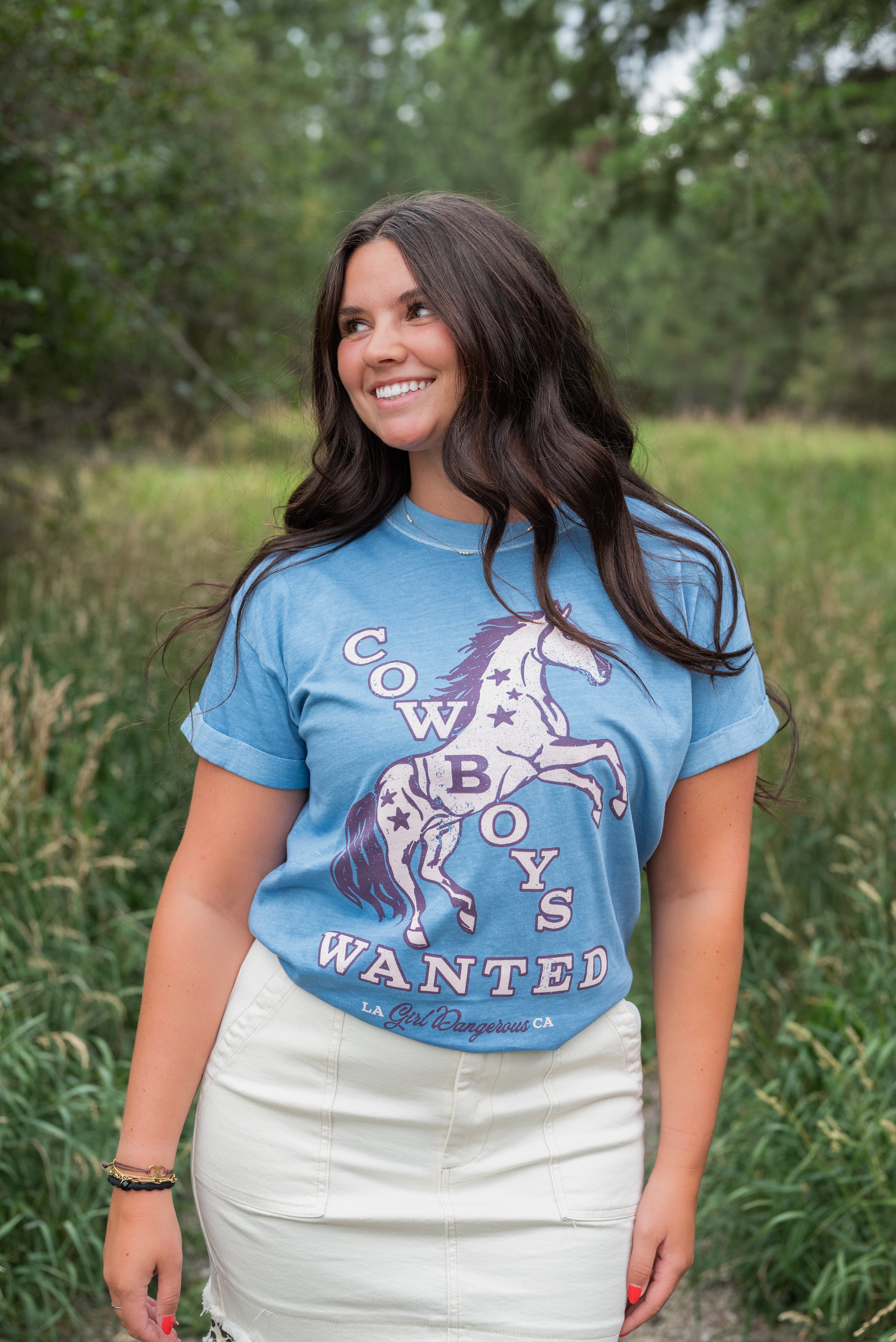 Cowboys Wanted Boyfriend Tee